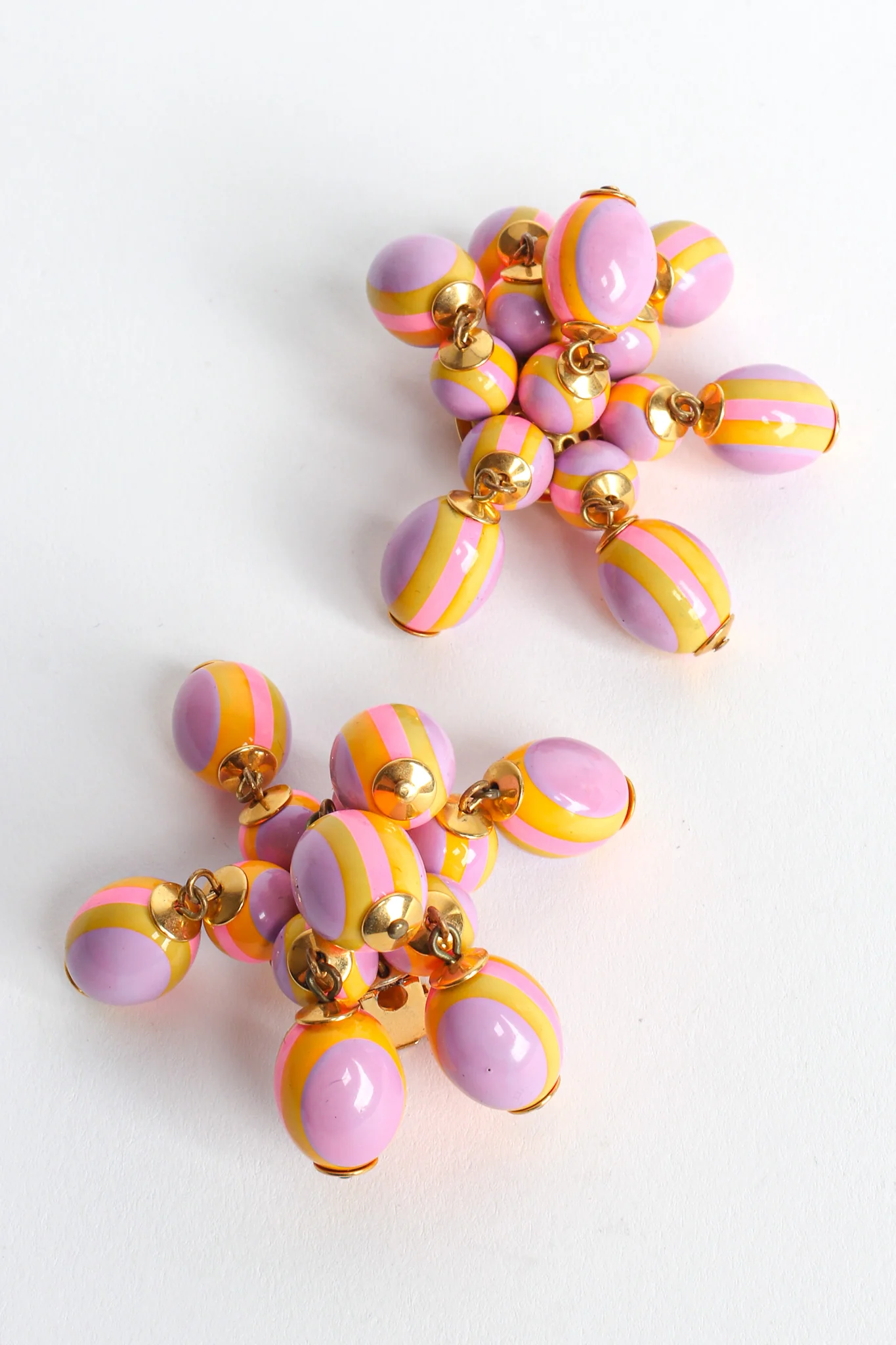 Pastel Egg Cluster Earrings - Image 5