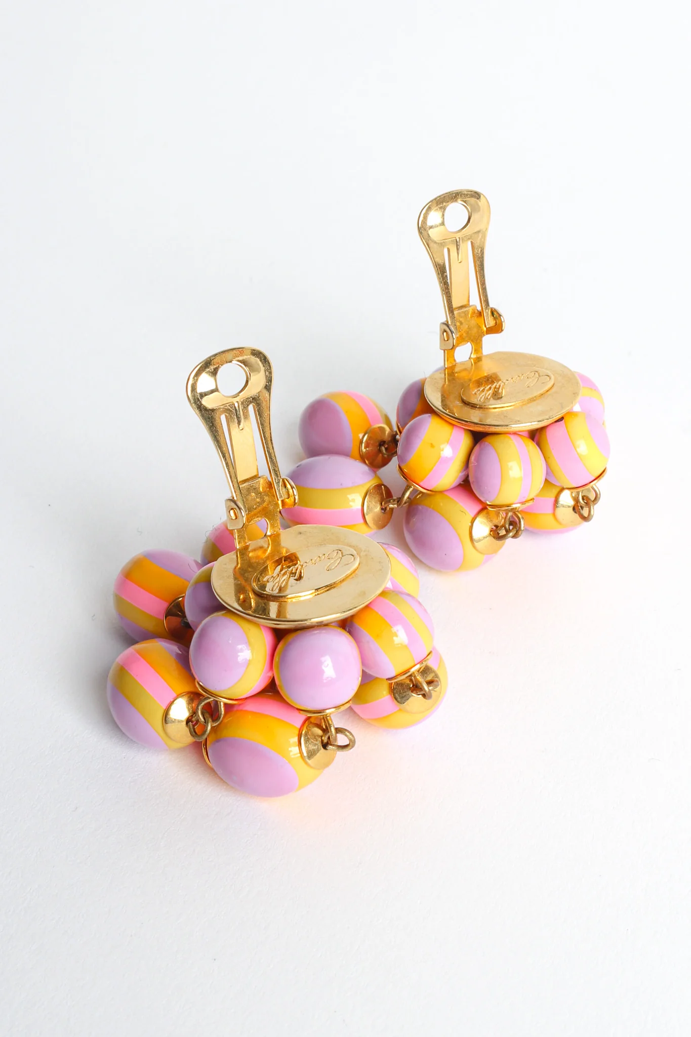 Pastel Egg Cluster Earrings - Image 7
