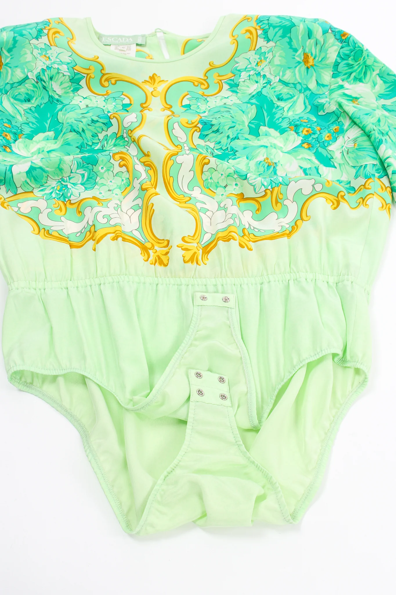 Pastel Floral Baroque Bodysuit - Image 11