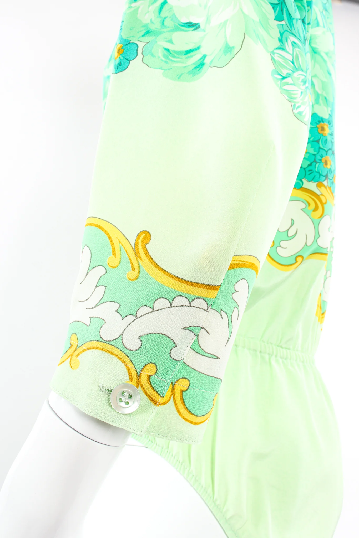 Pastel Floral Baroque Bodysuit - Image 9