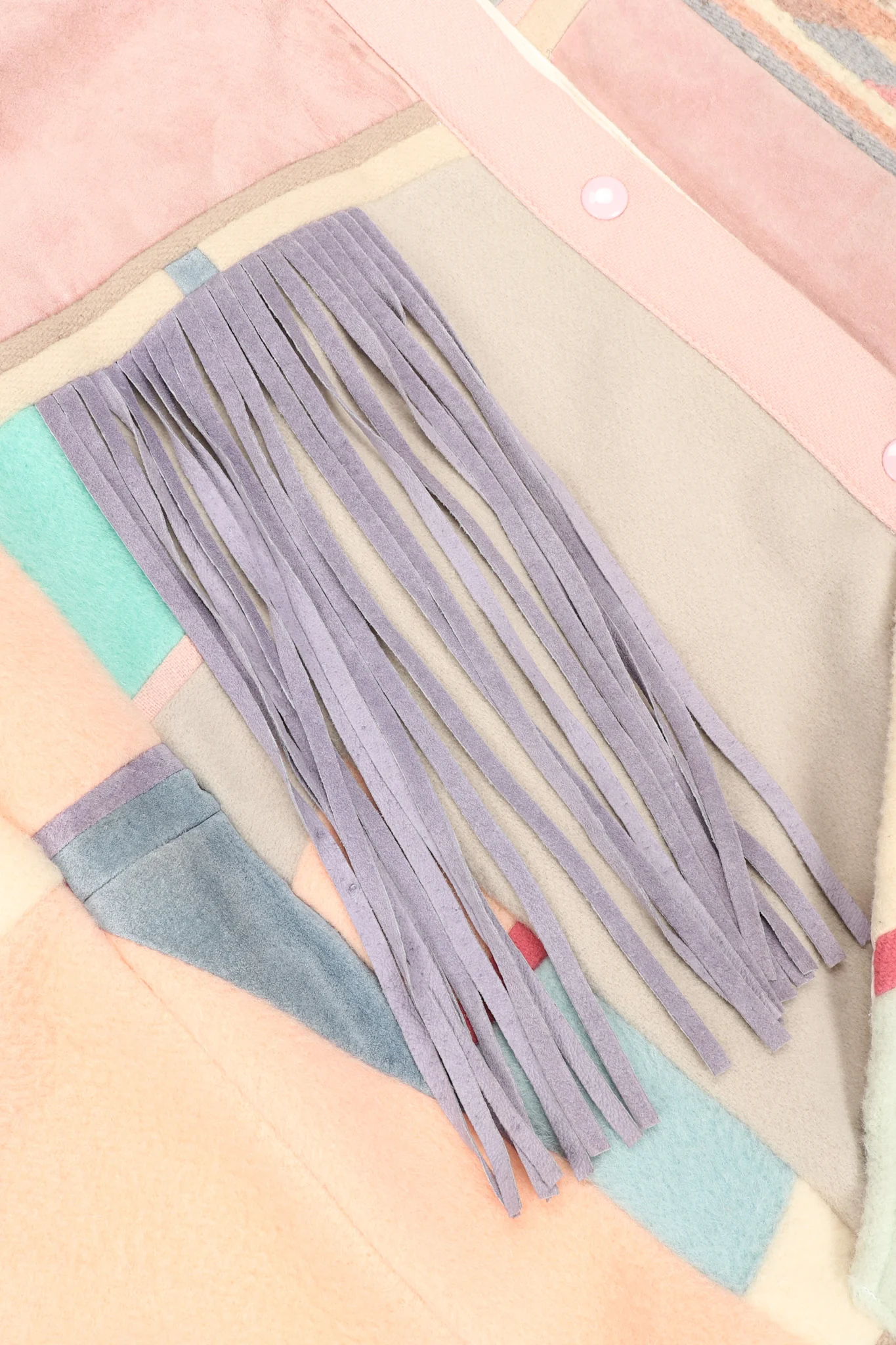 Pastel Fringe Southwest Jacket - Image 11