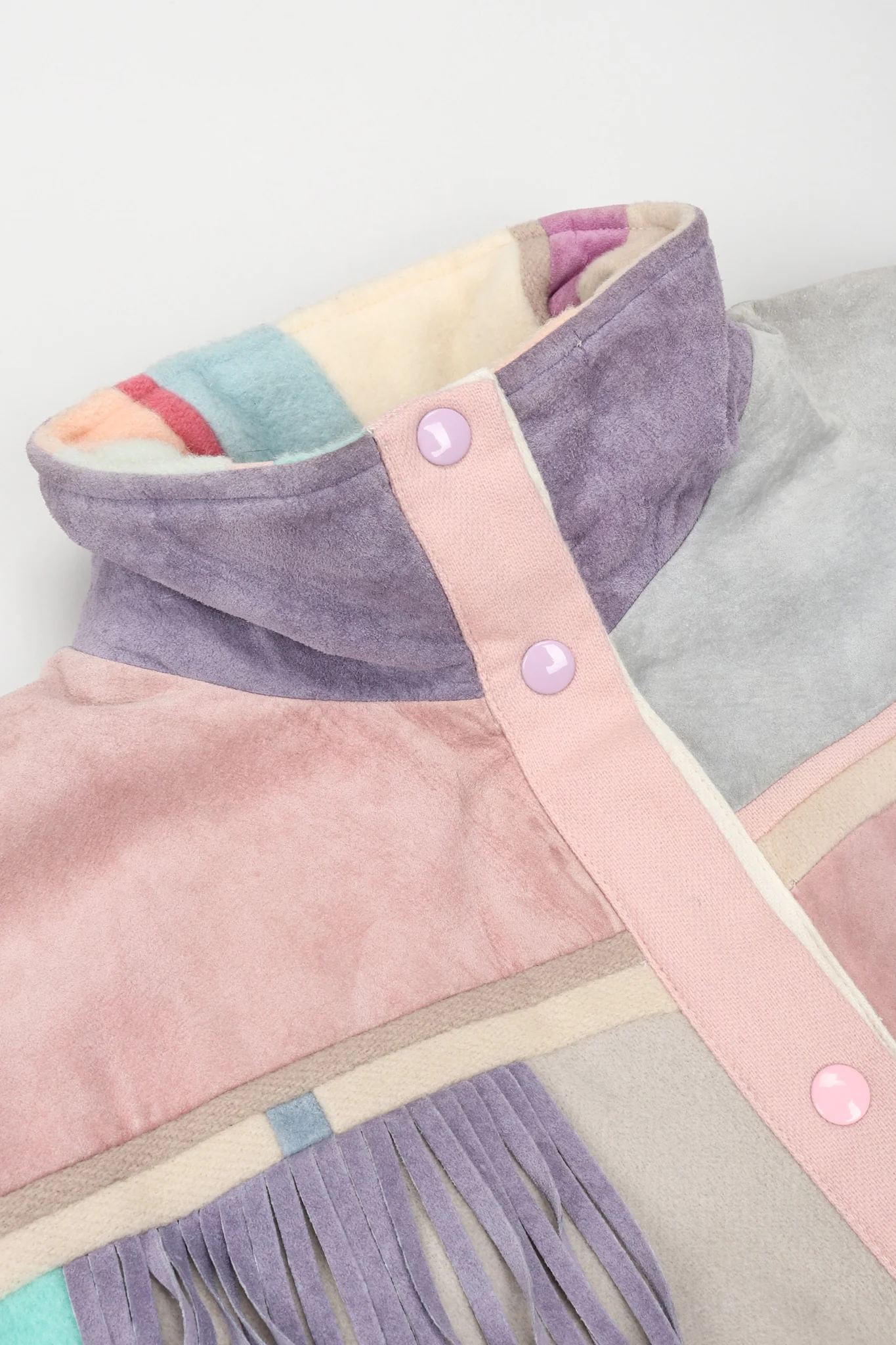 Pastel Fringe Southwest Jacket - Image 12
