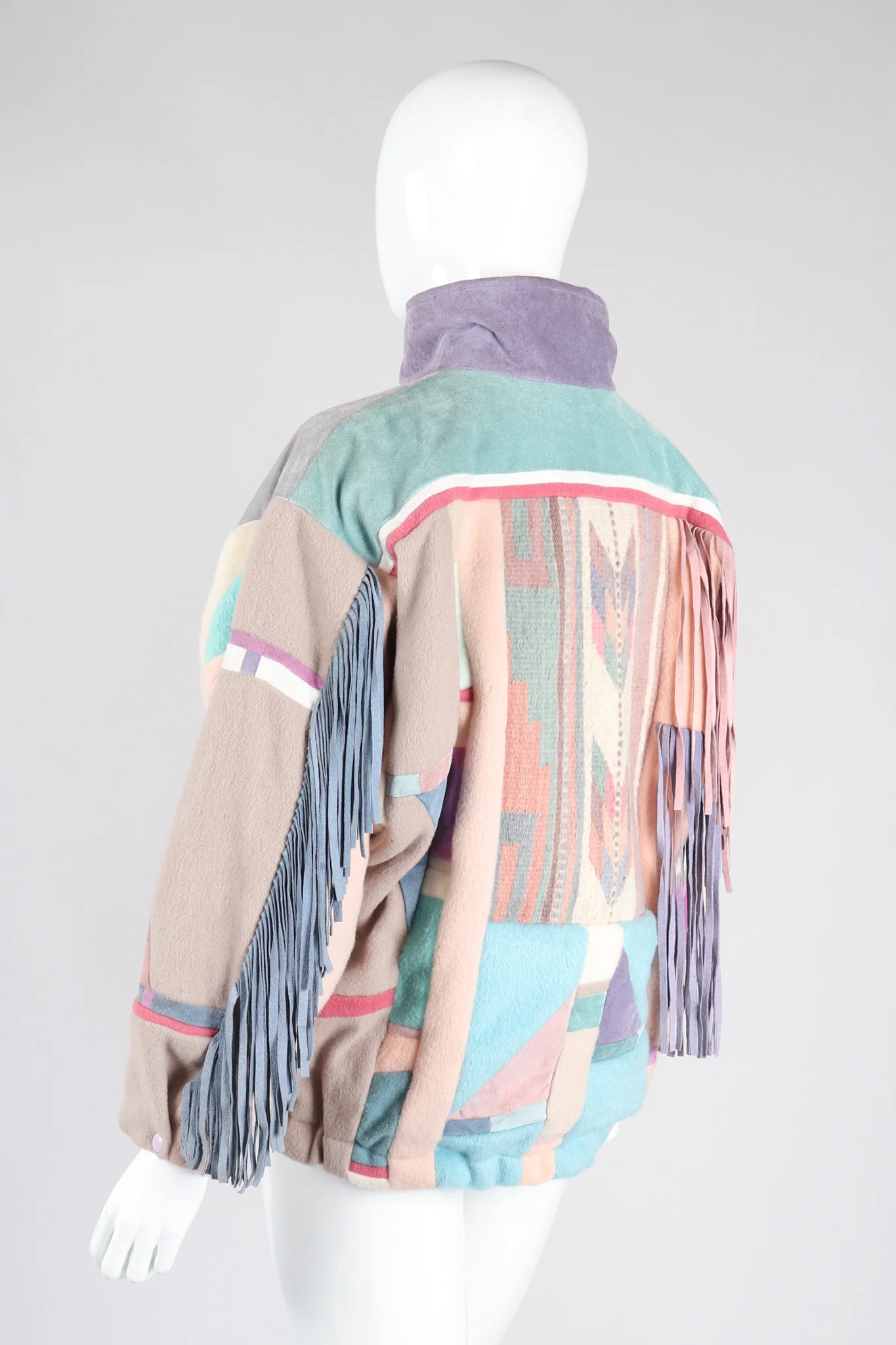Pastel Fringe Southwest Jacket - Image 5