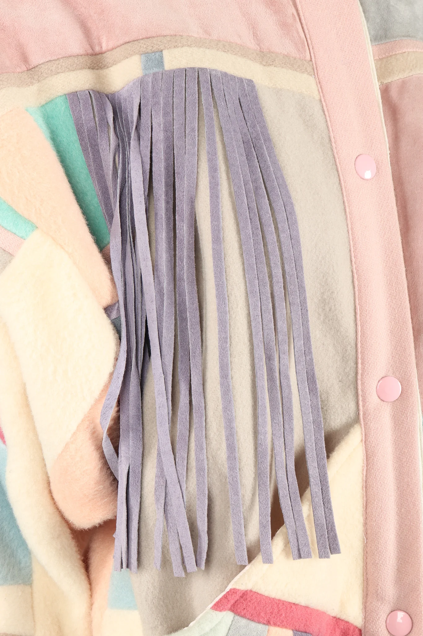 Pastel Fringe Southwest Jacket - Image 9