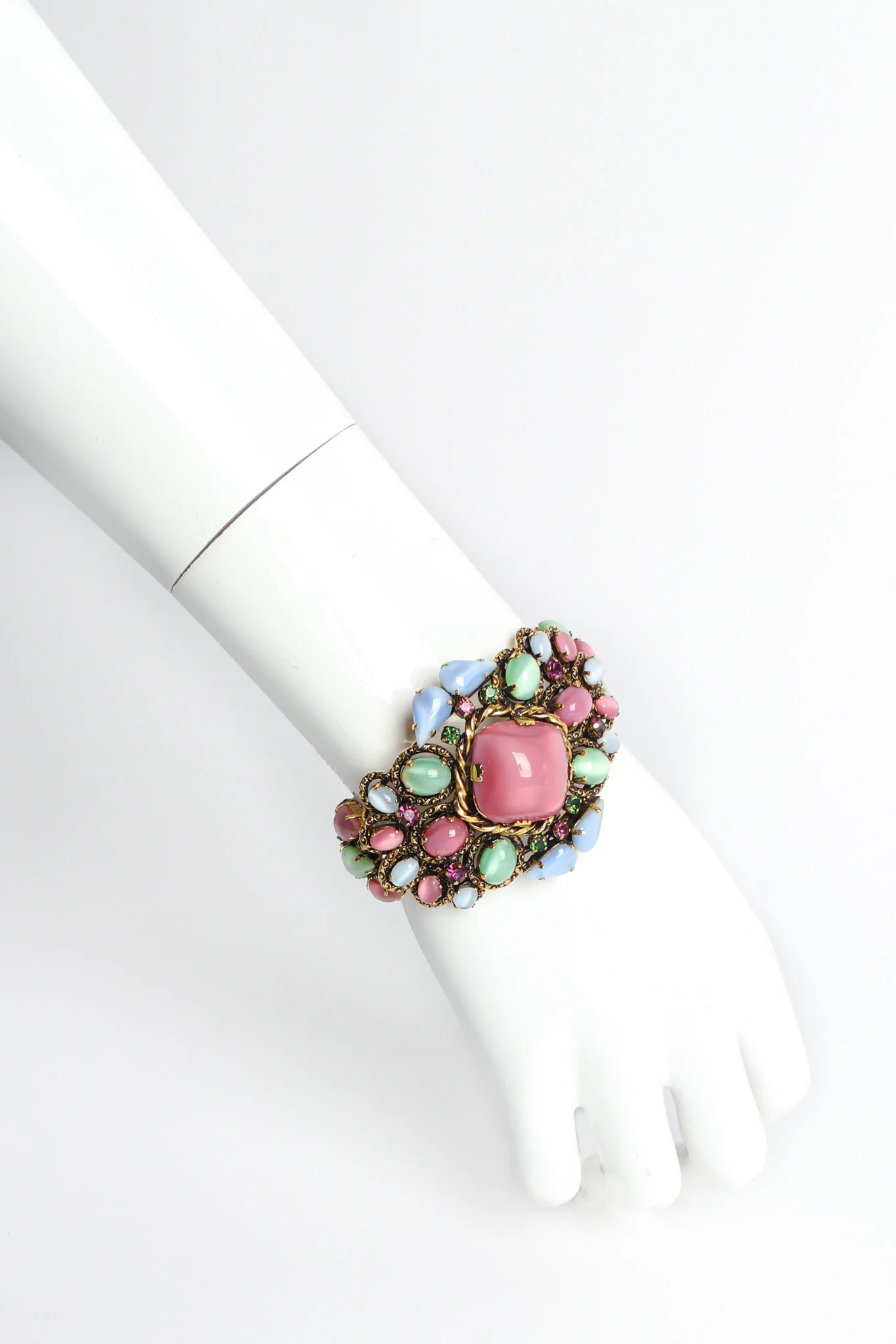 Pastel Glass Stone Bracelet - Image 2