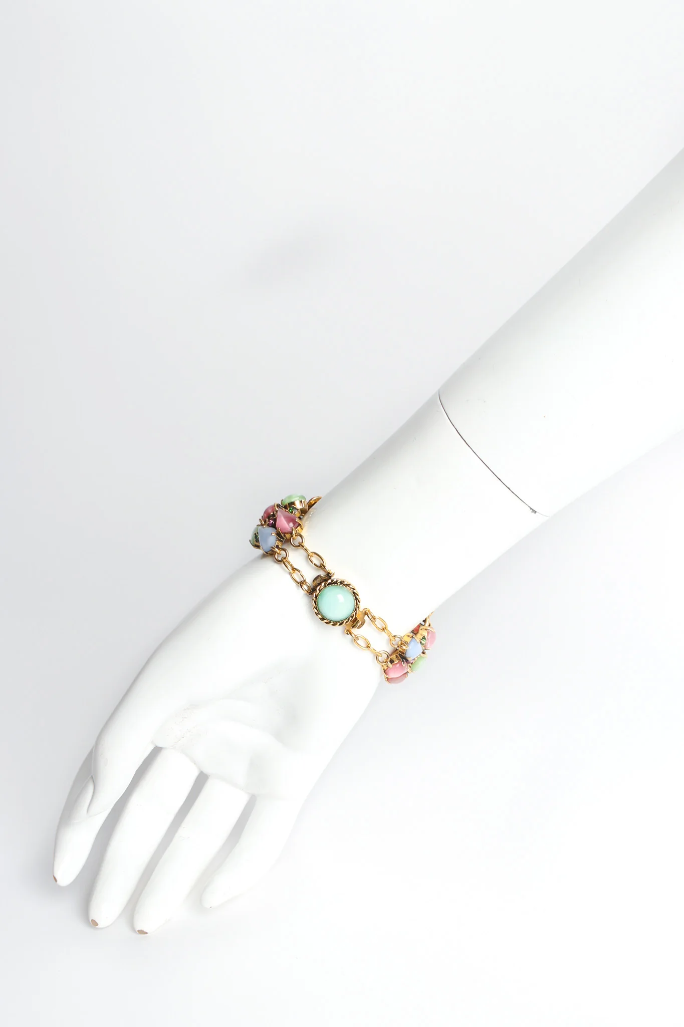 Pastel Glass Stone Bracelet - Image 4