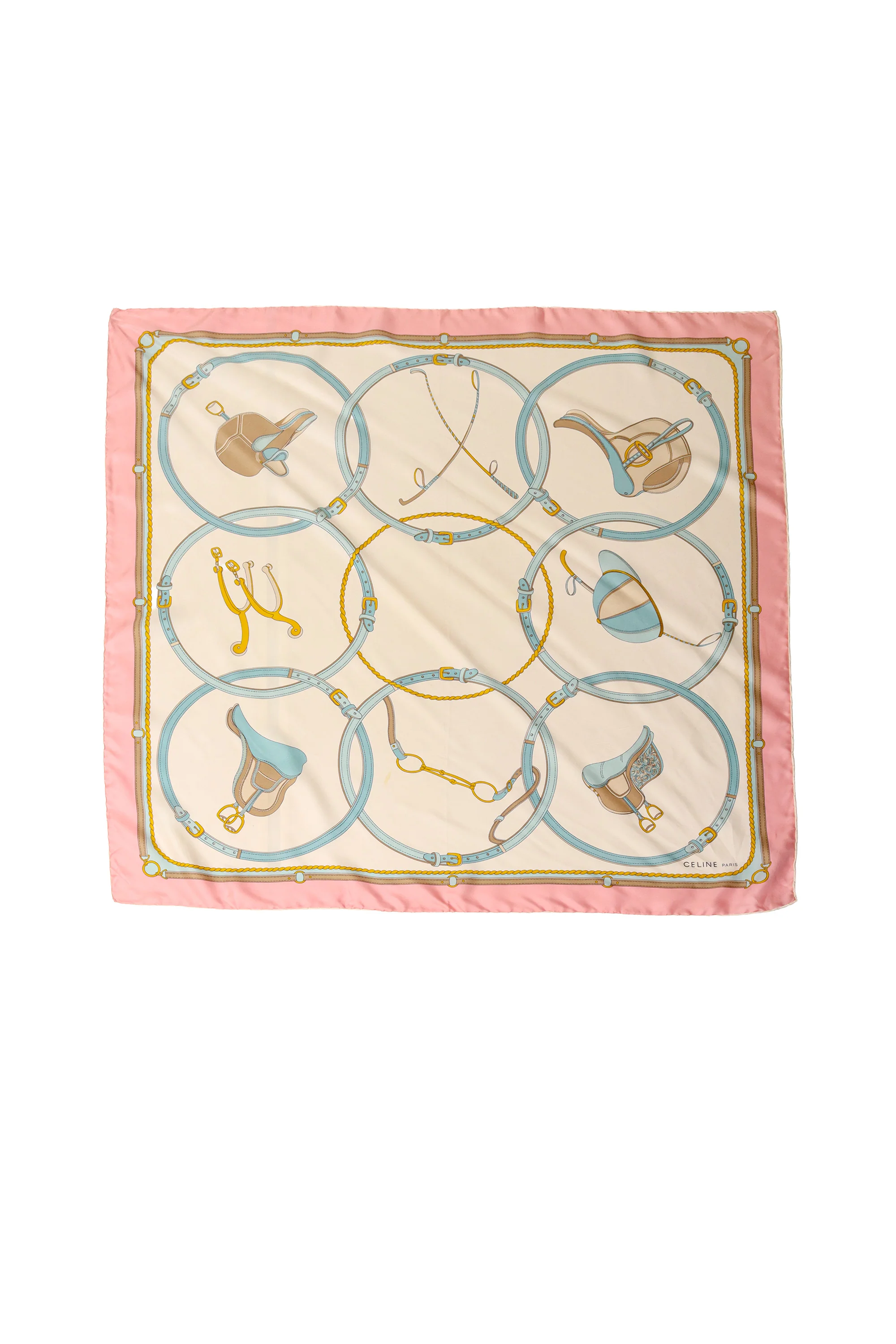 Pastel Jockey Print Scarf