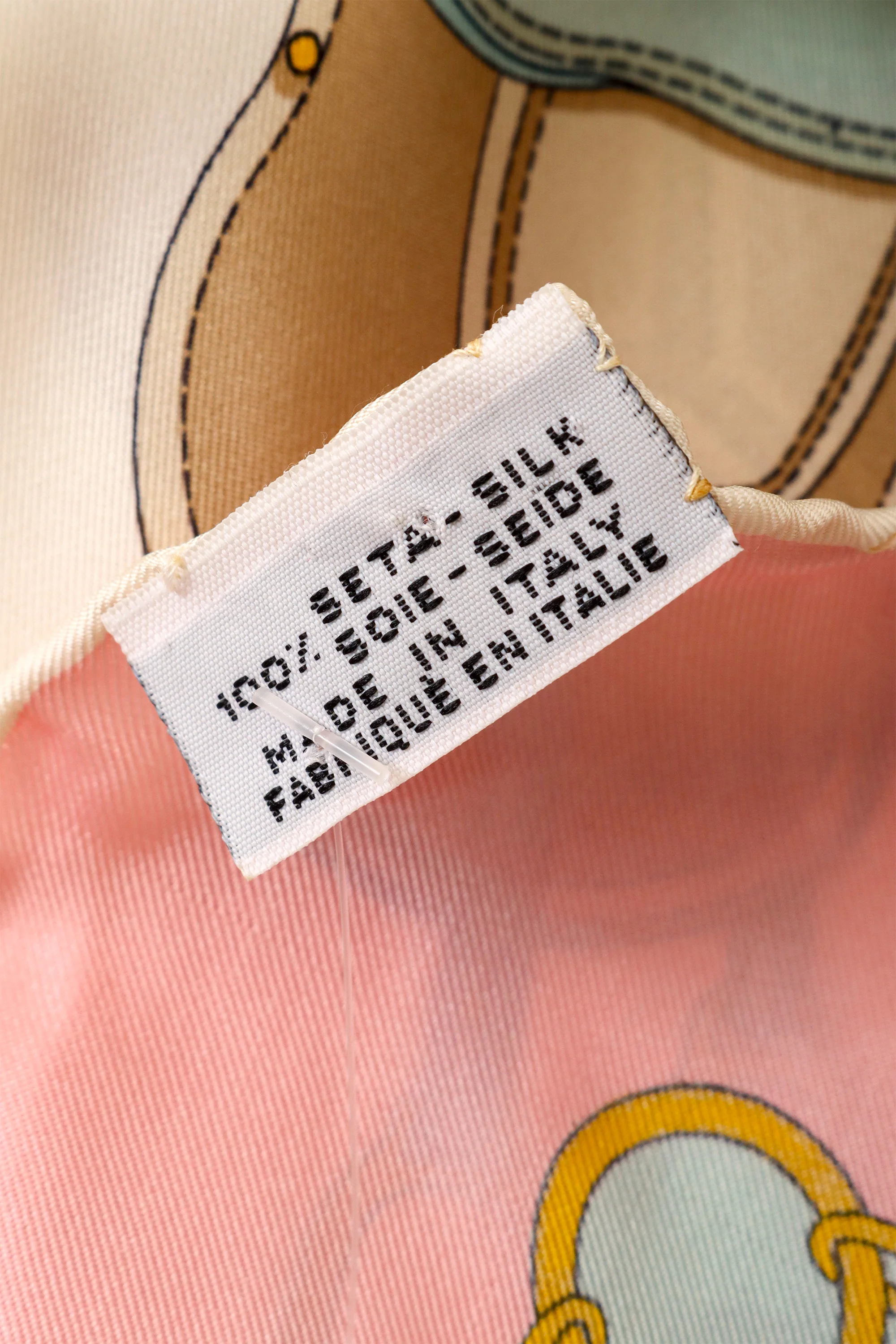 Pastel Jockey Print Scarf - Image 5