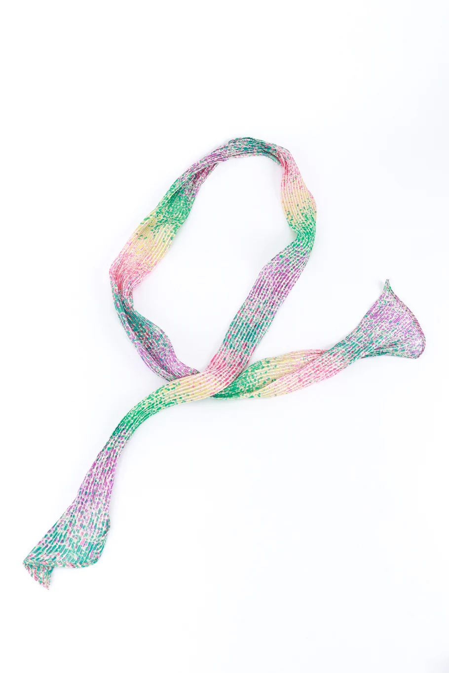 Pastel Paint Splatter Print Dress - Image 6