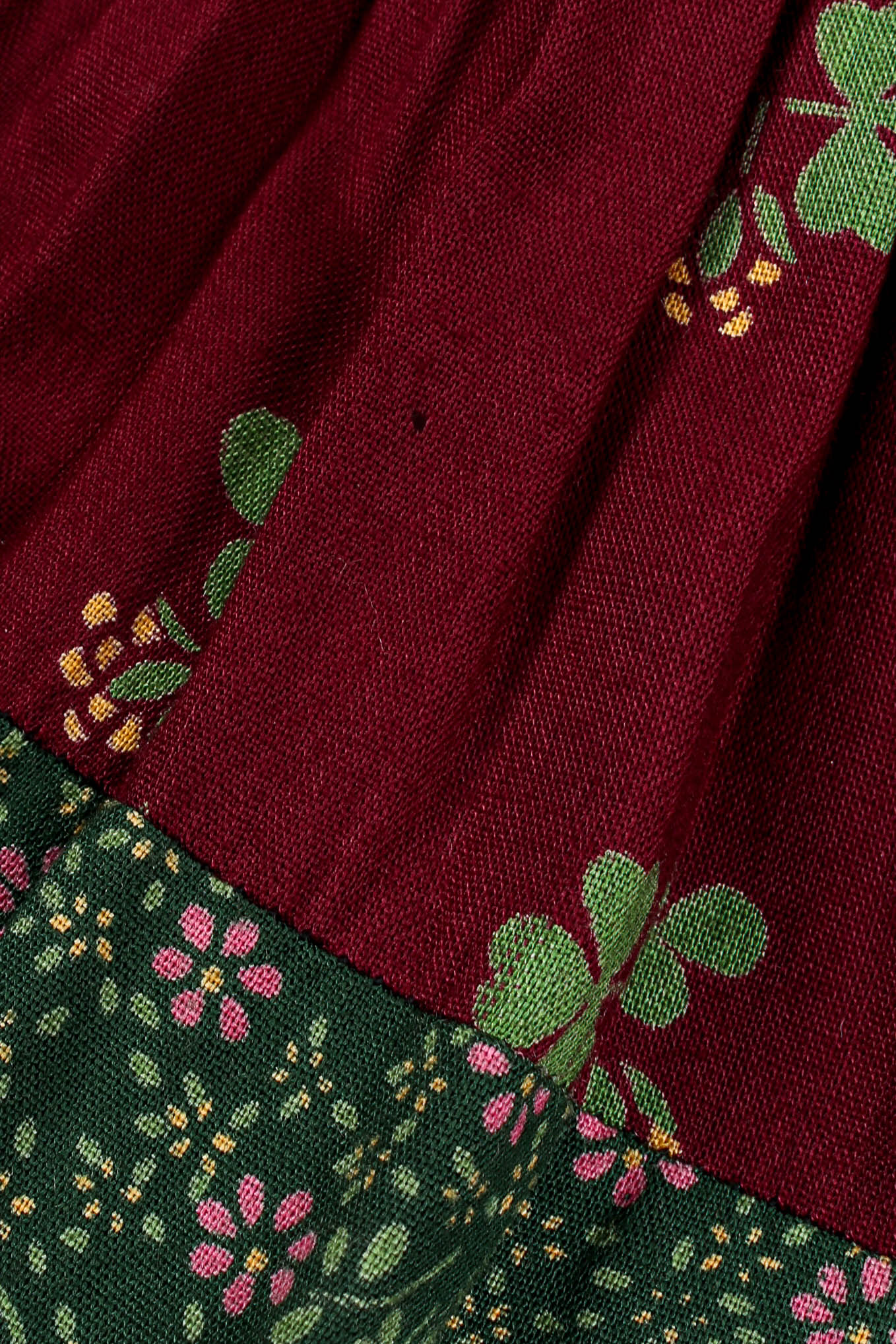 Patchwork Peasant Dress - Image 8