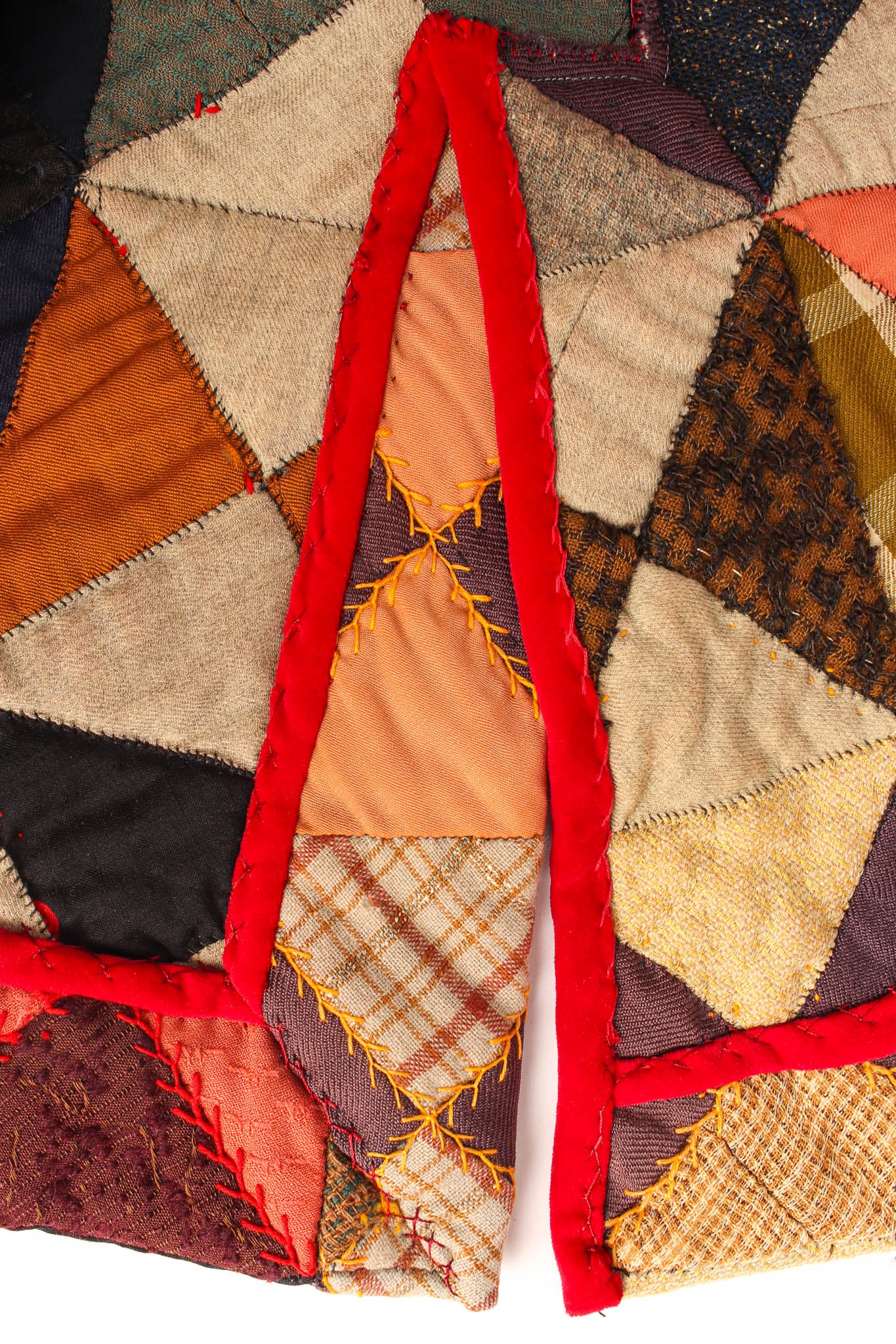Patchwork Print Blazer - Image 8