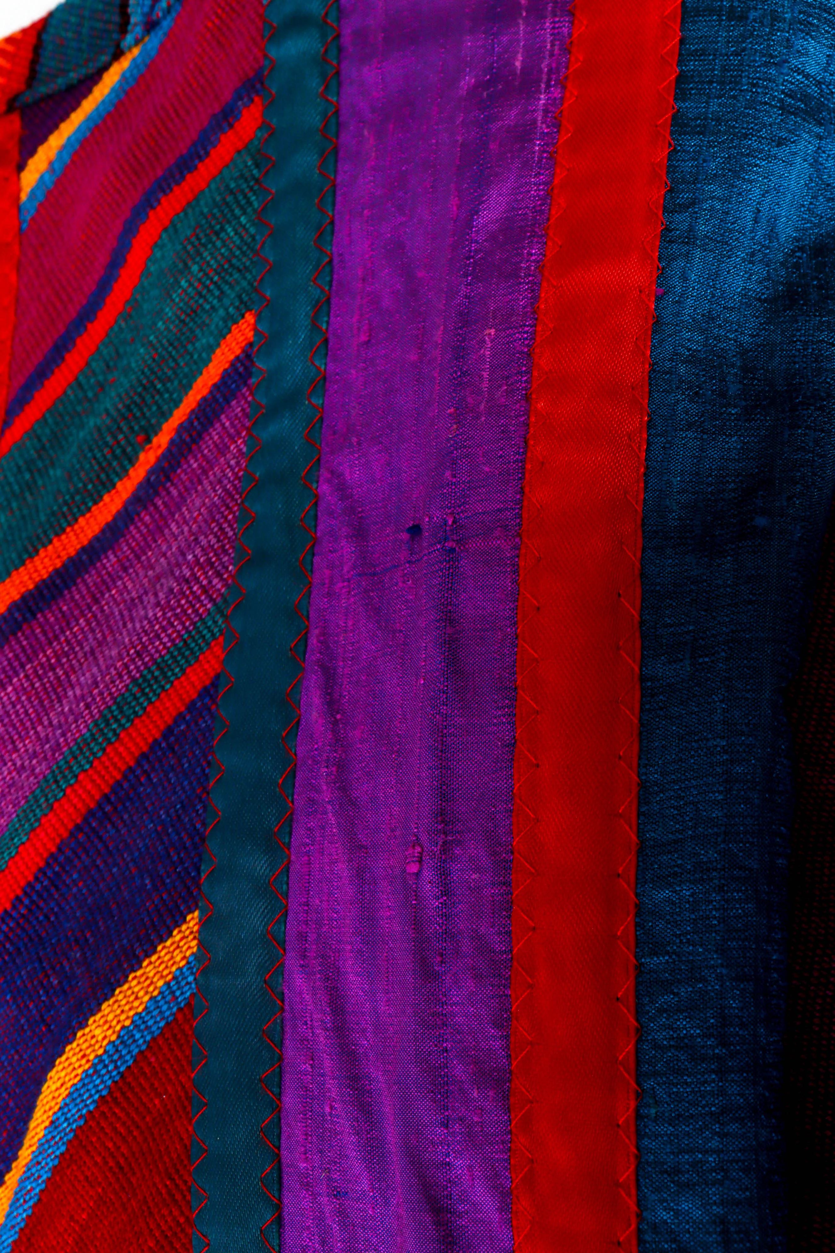 Ribbon Patchwork Coat - Image 6