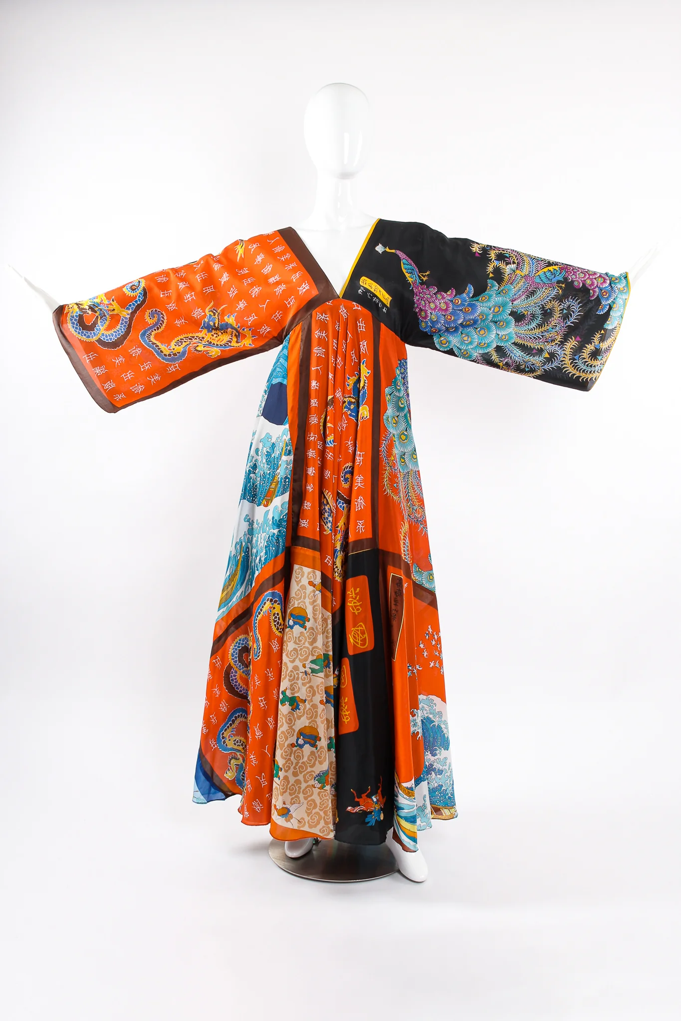 Patchwork Scarf Dress II - Image 14