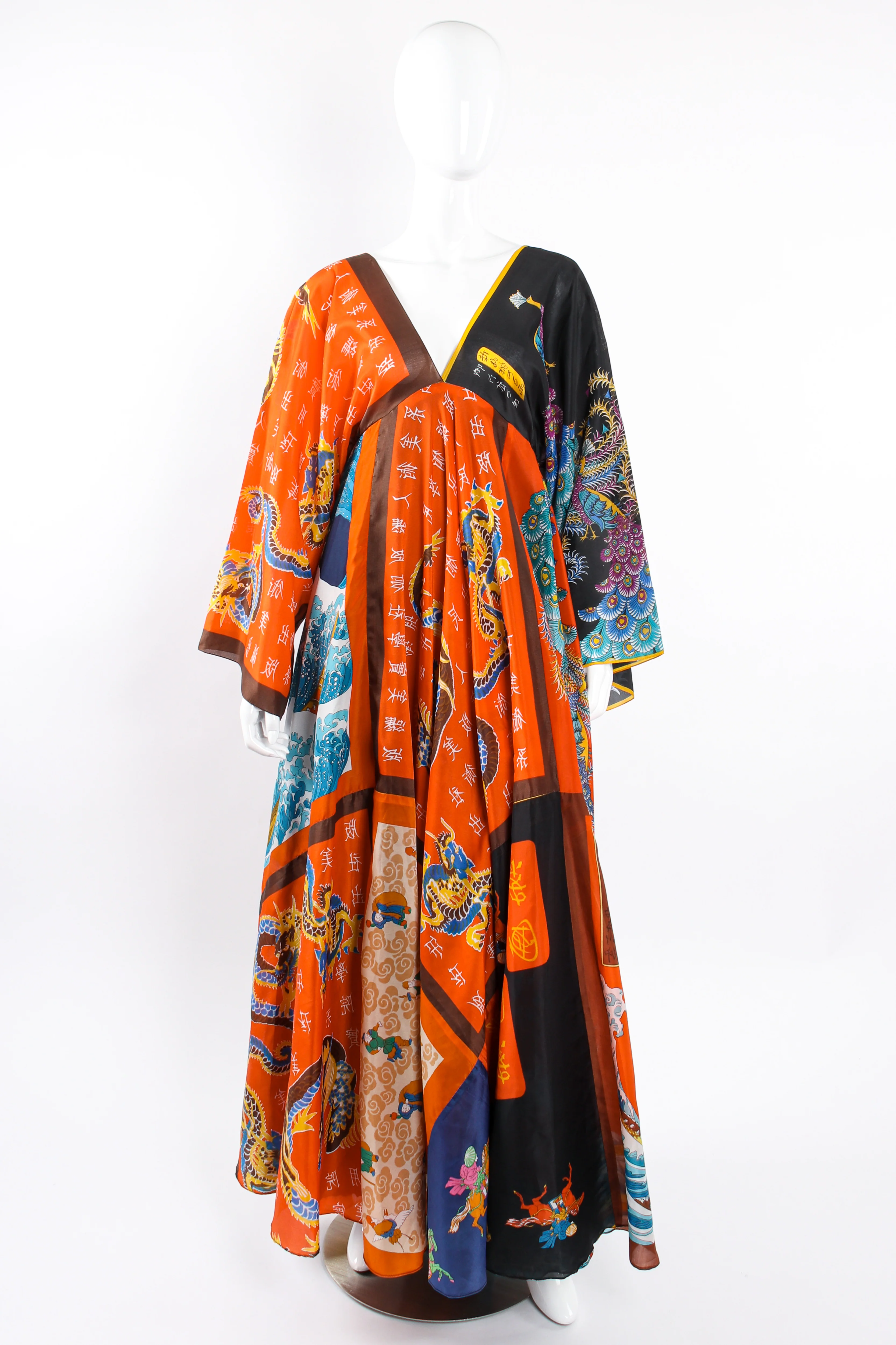 Patchwork Scarf Dress II - Image 15