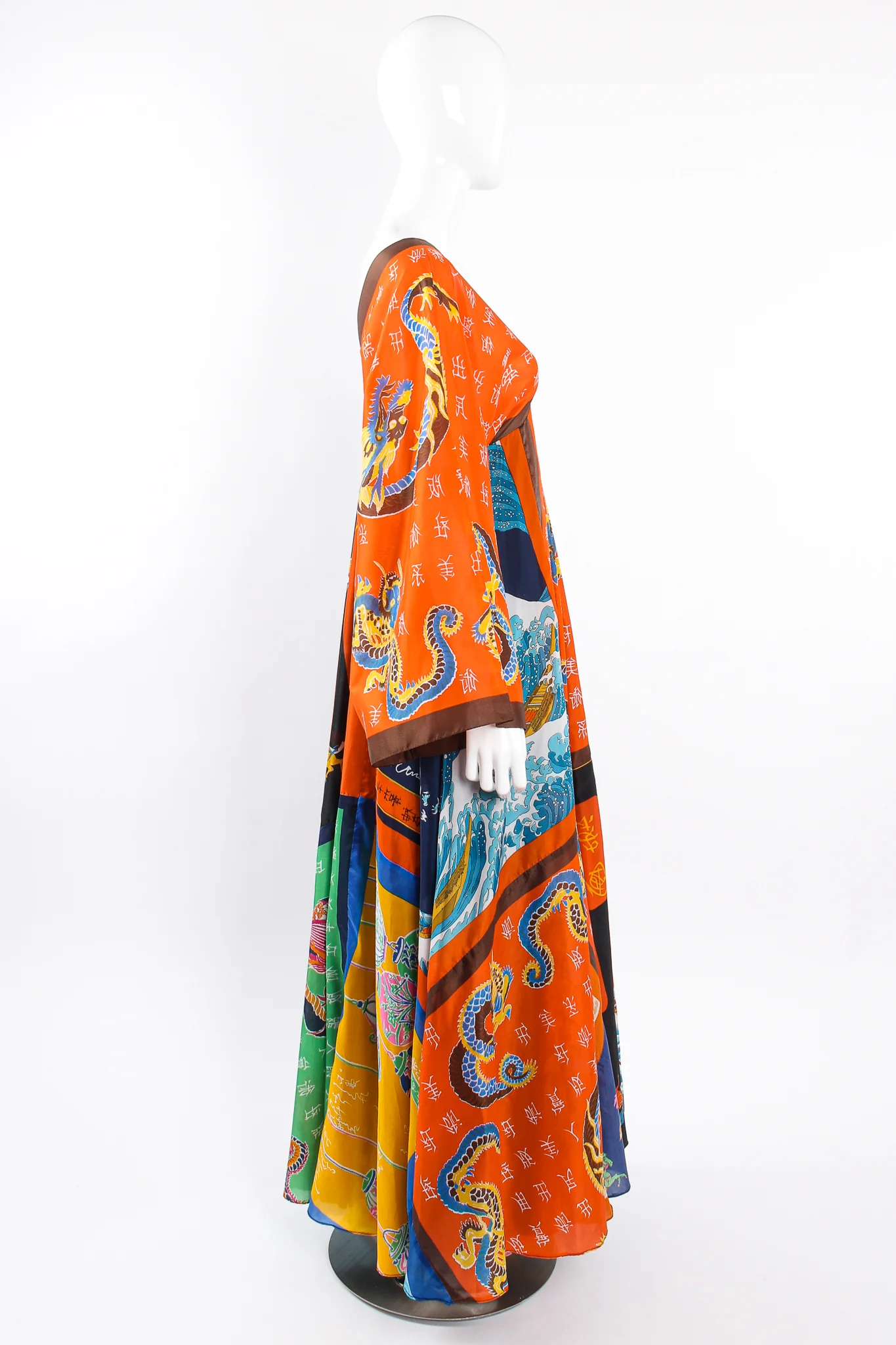 Patchwork Scarf Dress II - Image 16