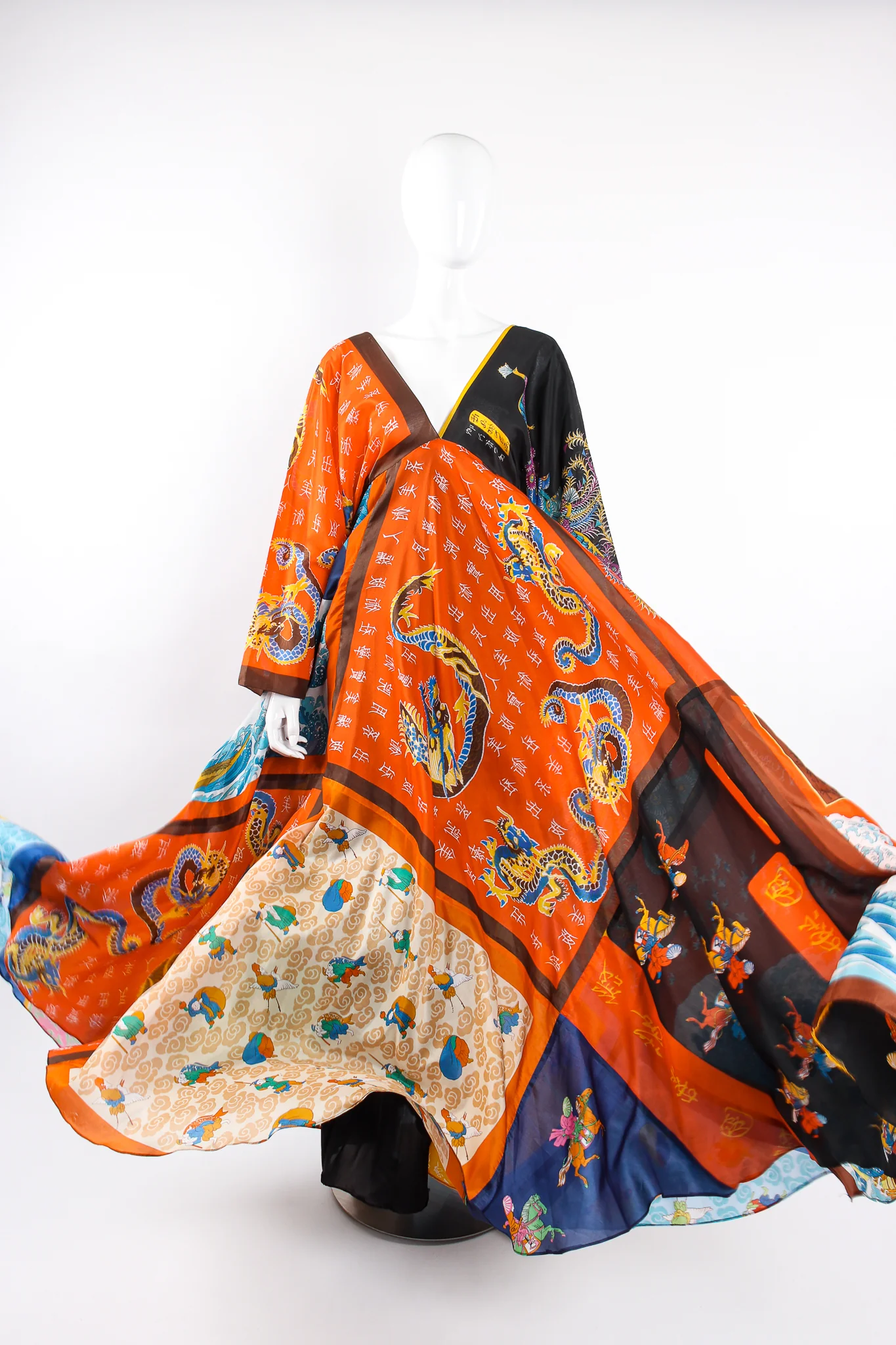 Patchwork Scarf Dress II - Image 9