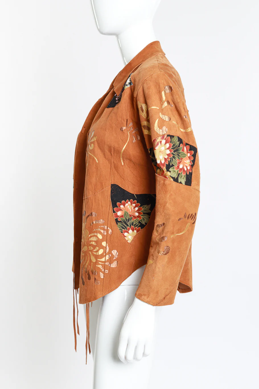Patchwork Suede Jacket - Image 2