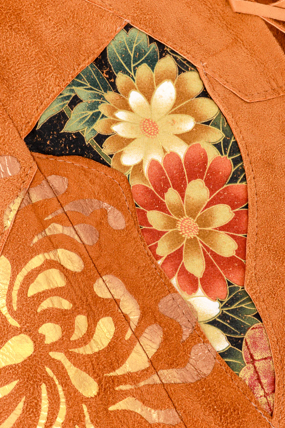 Patchwork Suede Jacket - Image 6