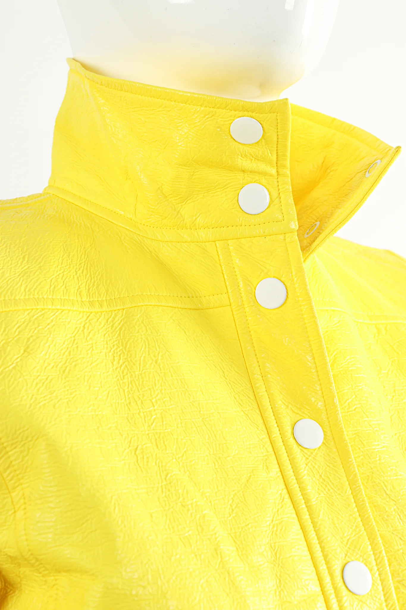 Lemon Patent Jacket - Image 10