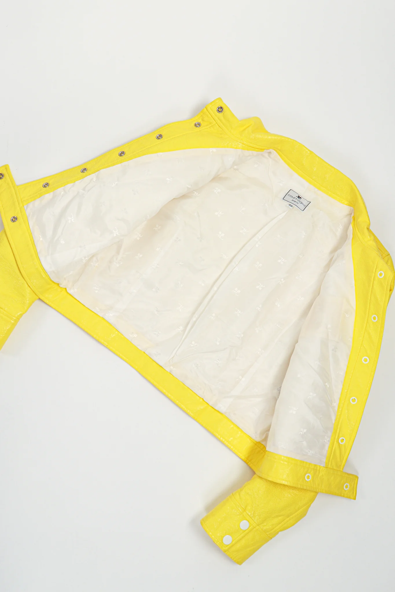 Lemon Patent Jacket - Image 12