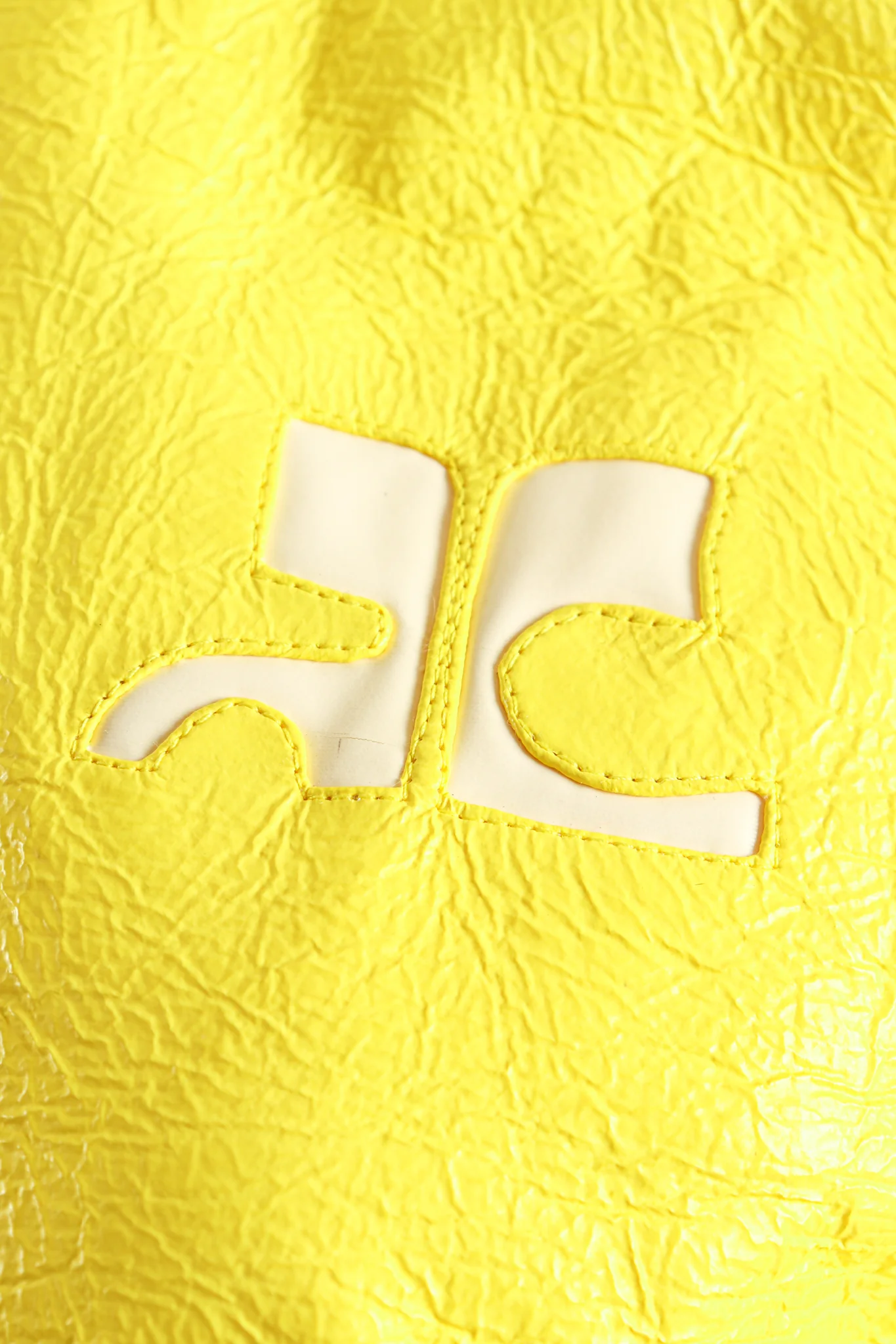 Lemon Patent Jacket - Image 9