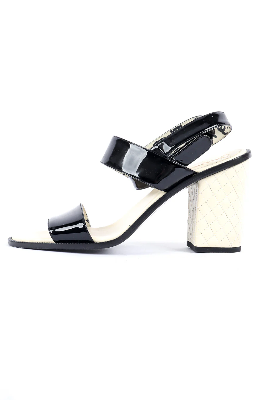 Patent Leather Strappy Sandals - Image 4