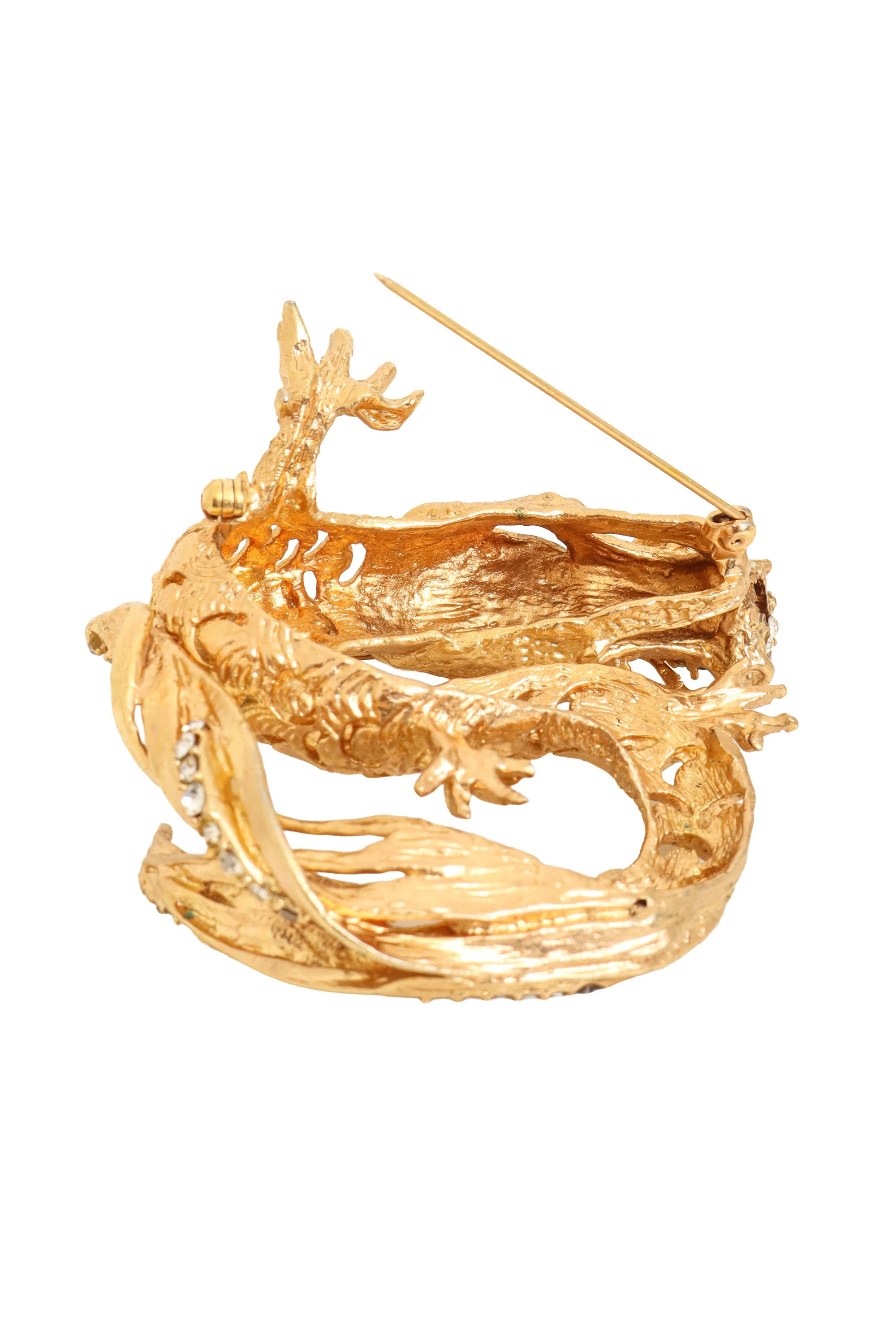 Pavé Dragon Brooch - Image 5