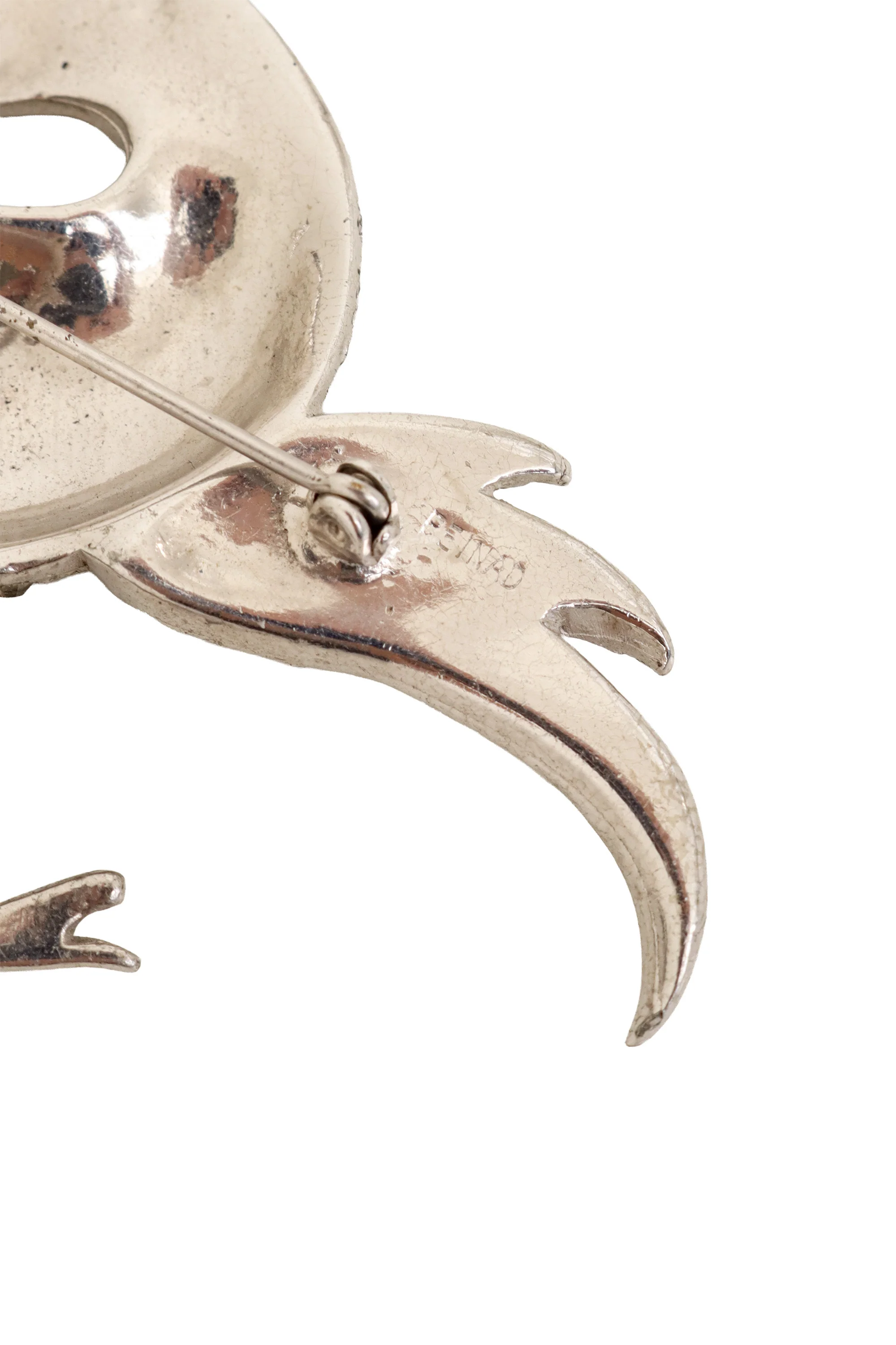 Pavé Griffin Brooch - Image 5