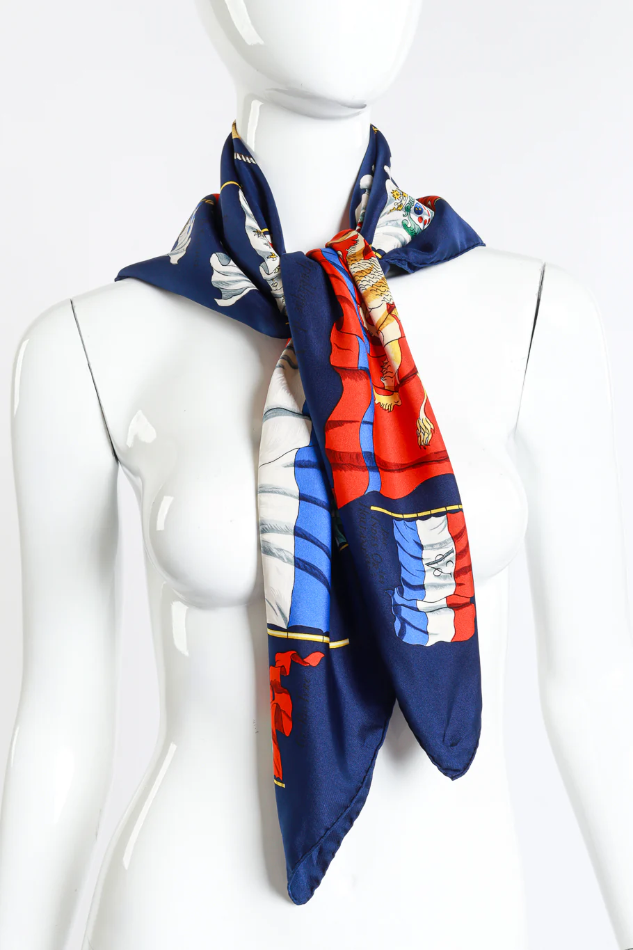 Pavois 90 Silk Scarf