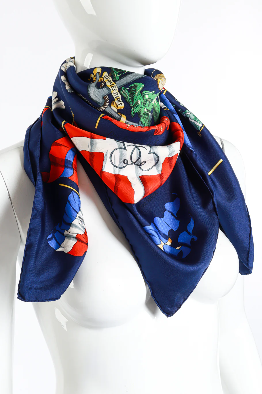 Pavois 90 Silk Scarf - Image 2
