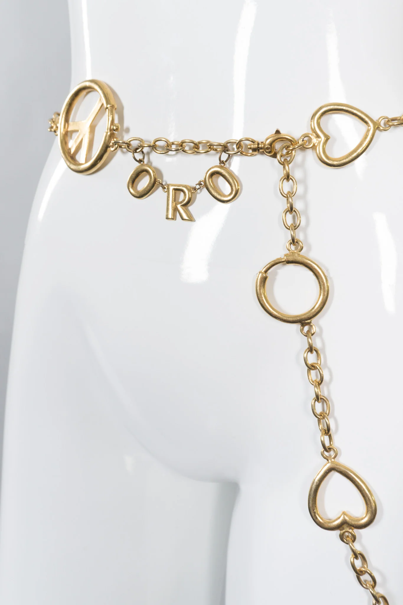 Peace, Love, & Oro Belt / Accessory Chain - Image 5