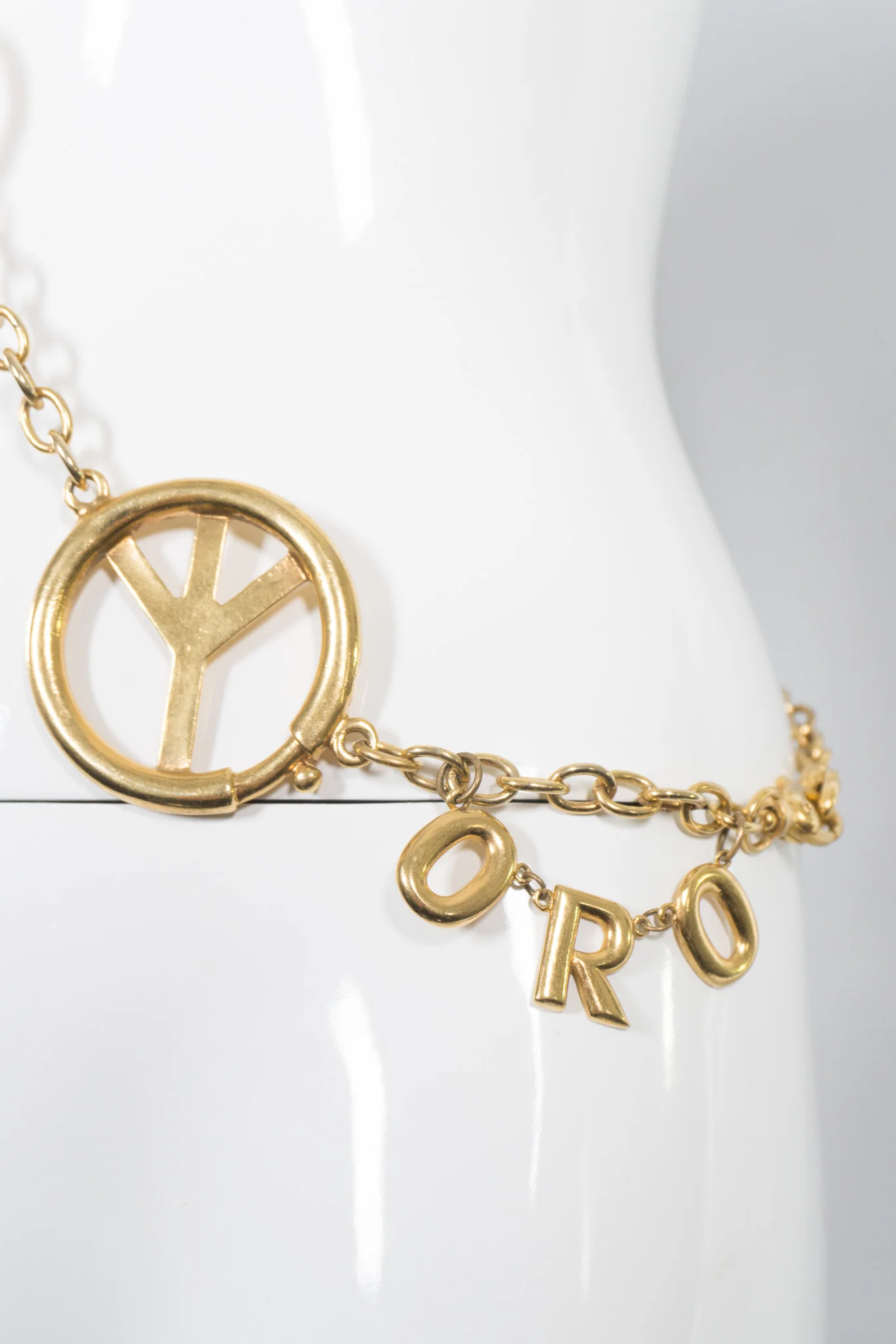 Peace, Love, & Oro Belt / Accessory Chain - Image 6