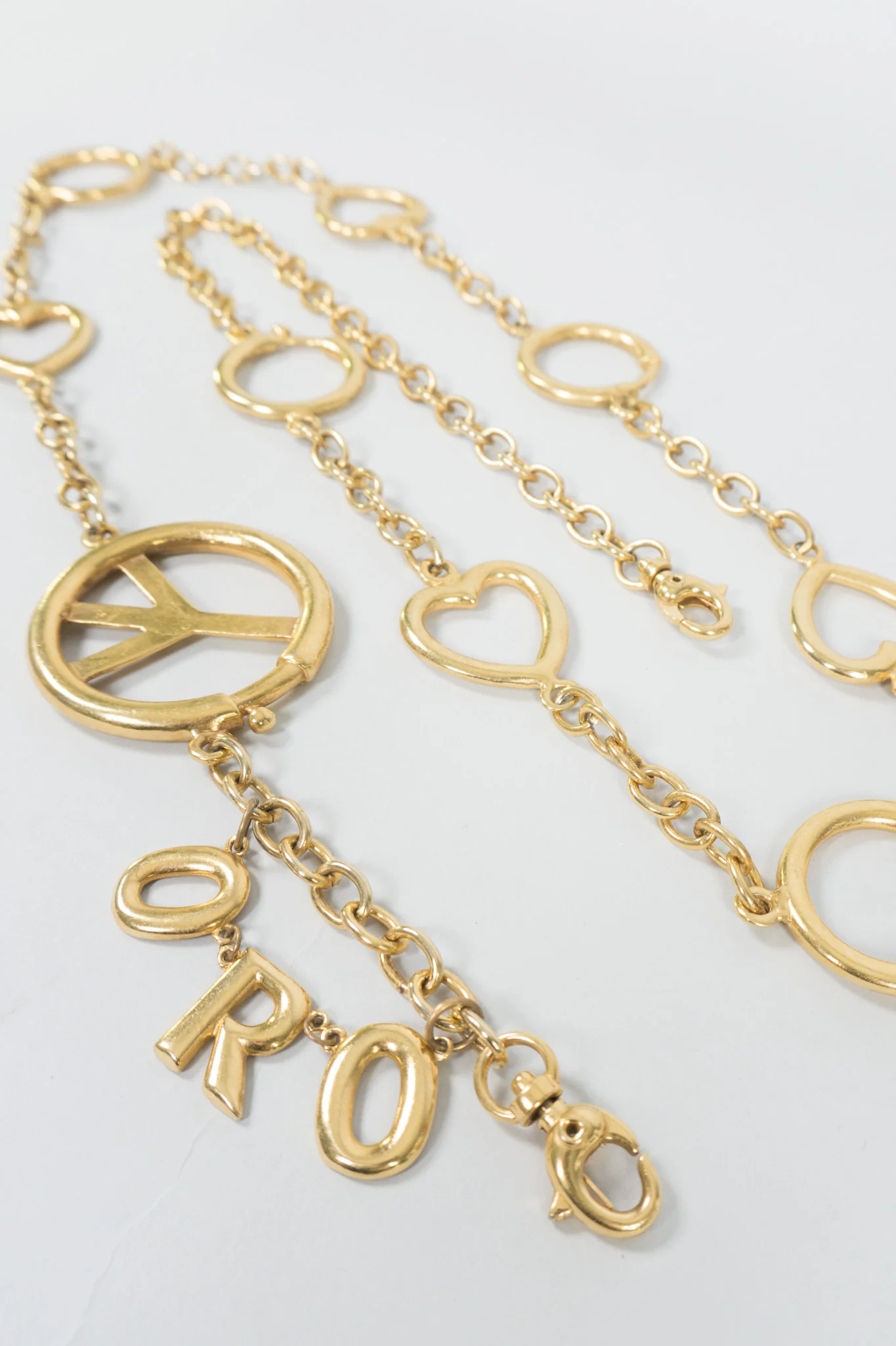 Peace, Love, & Oro Belt / Accessory Chain - Image 8