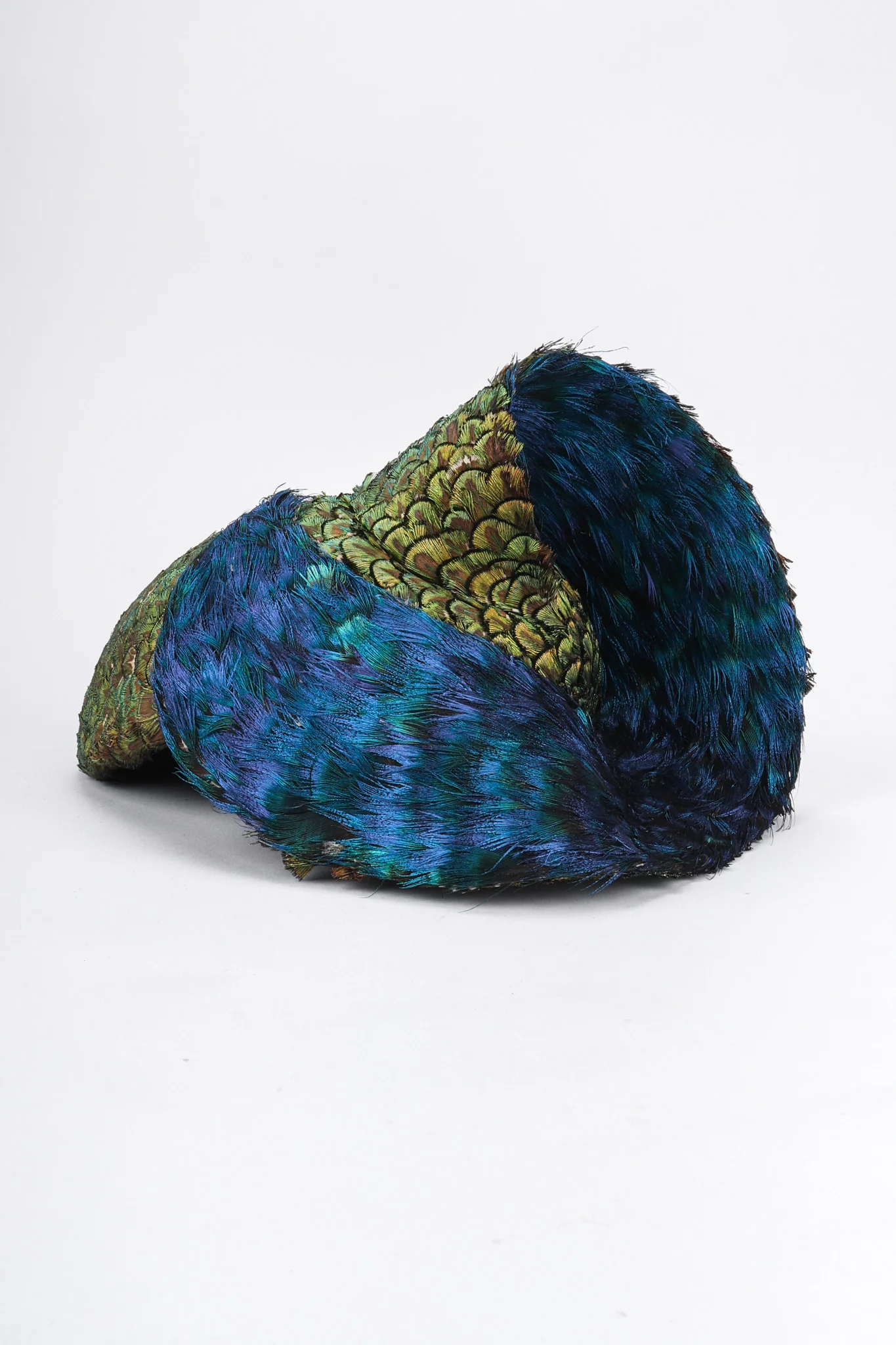 Peacock Swirl Capulet Hat - Image 10