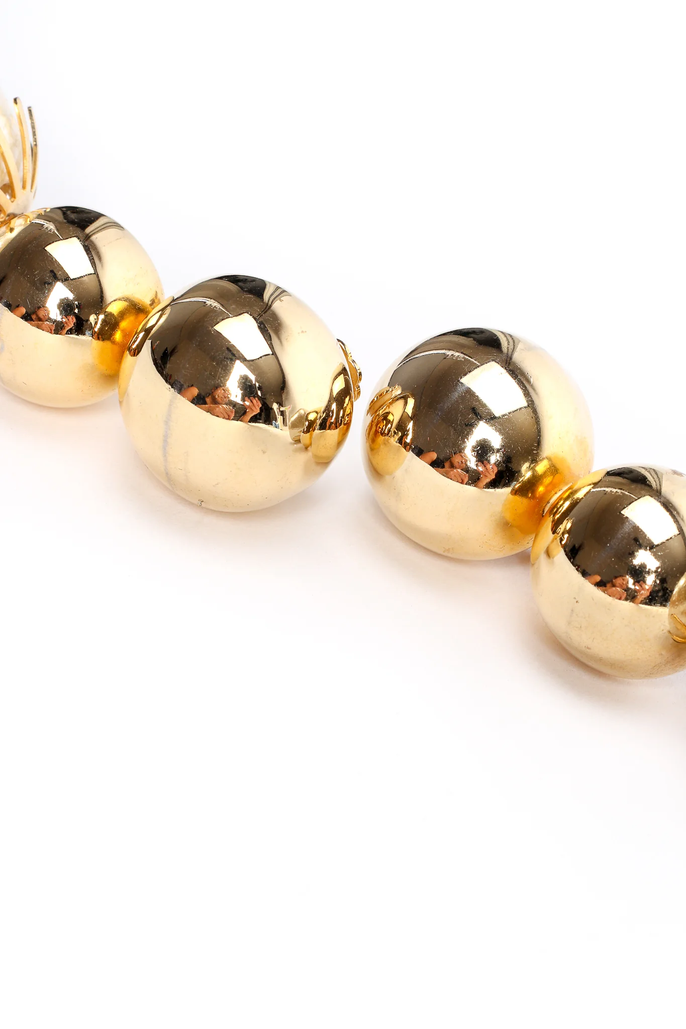 Pearl Bauble Ball Earrings - Image 10
