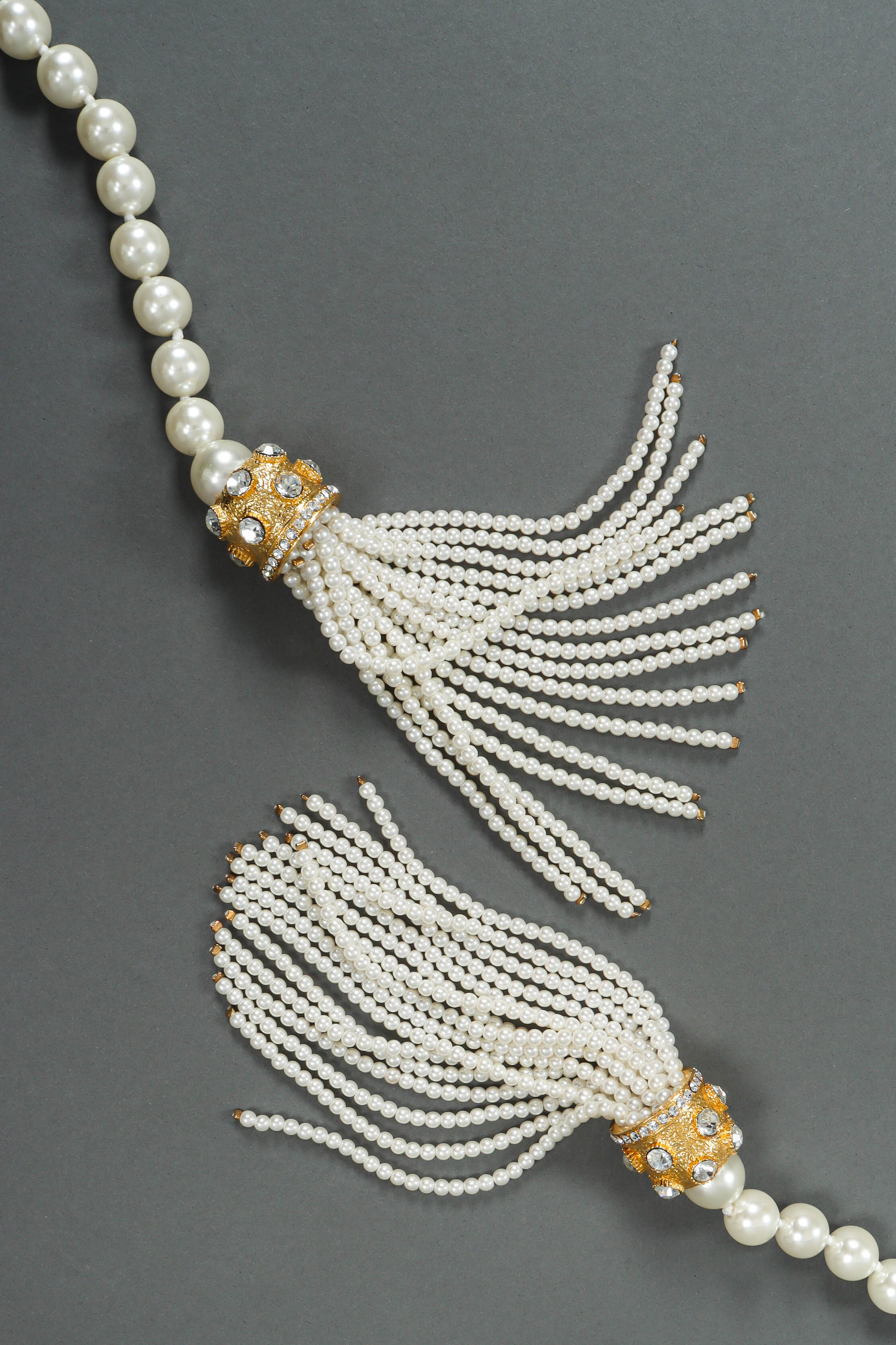 Pearl Tassel Wrap Lariat - Image 8