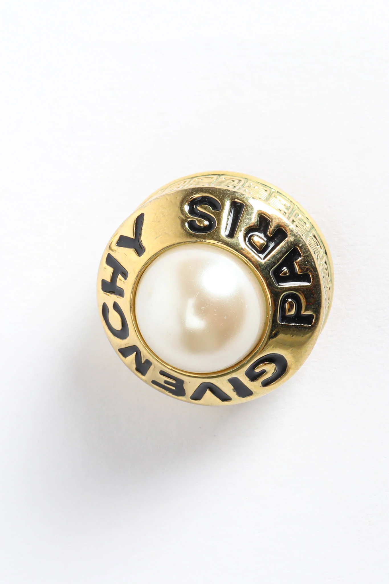 Pearl Button Earrings - Image 5