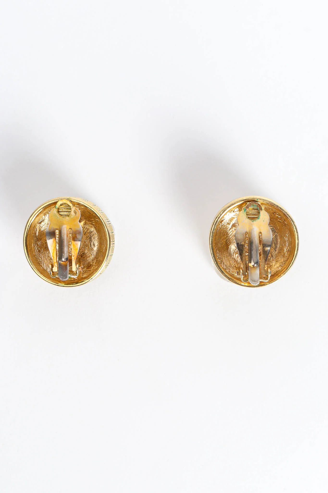 Pearl Button Earrings - Image 6