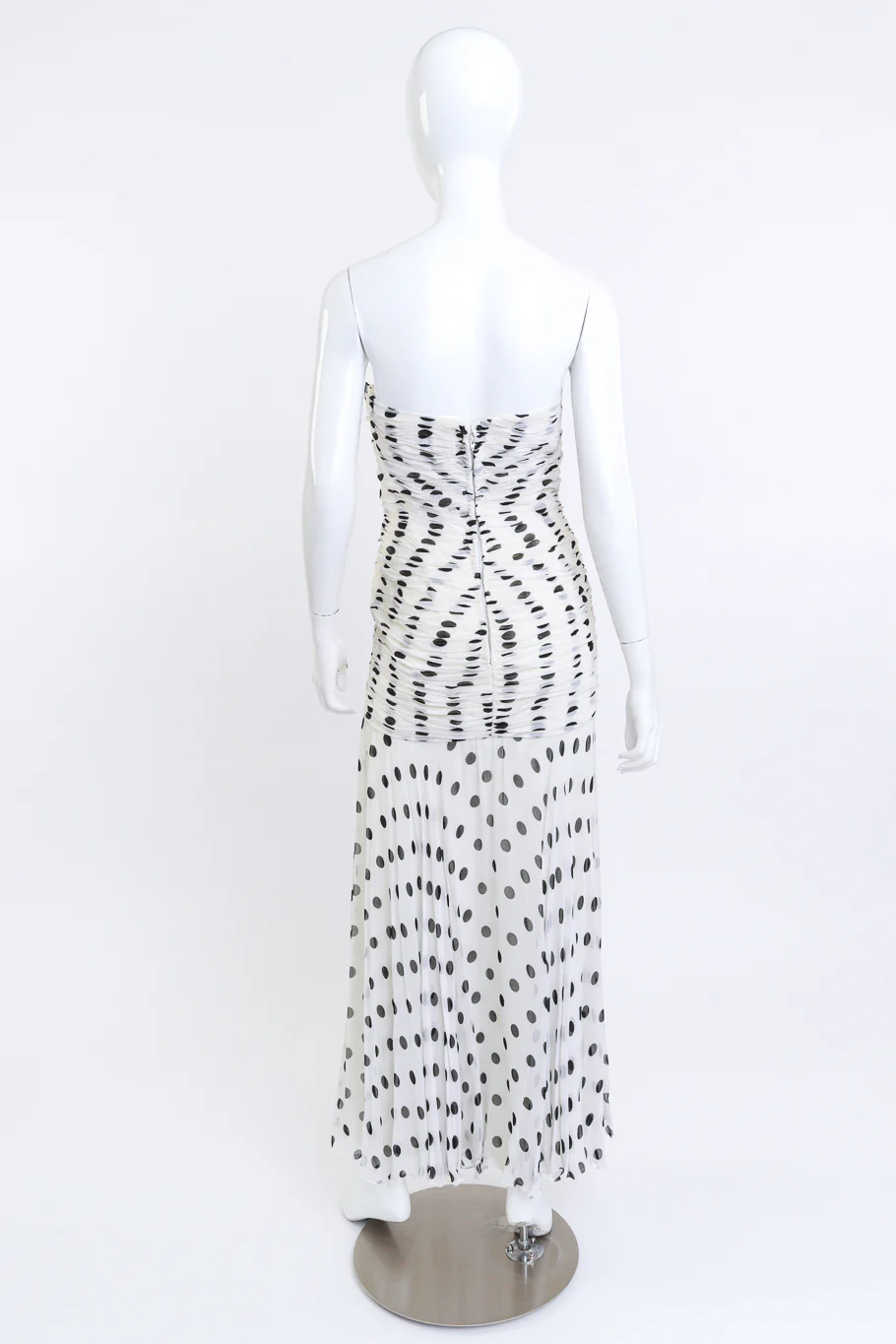 Pearl Cluster Polka Dot Dress - Image 3