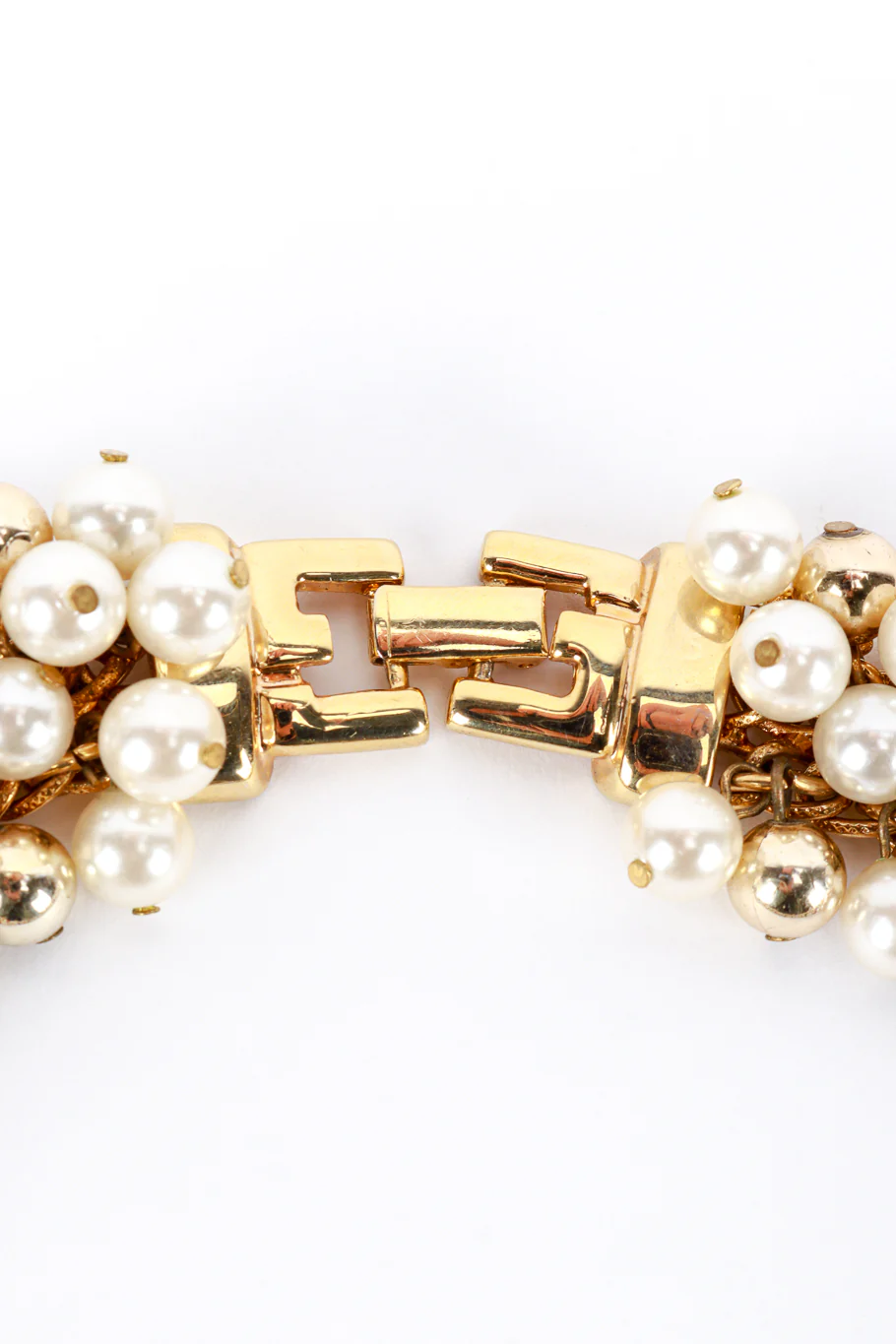 Pearl & Crystal Collar Necklace - Image 8