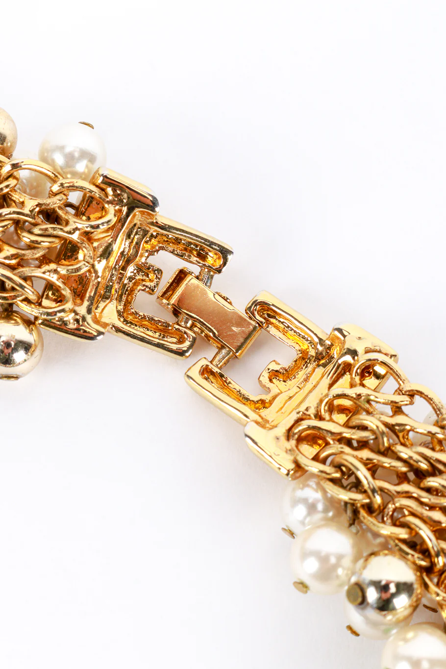 Pearl & Crystal Collar Necklace - Image 9