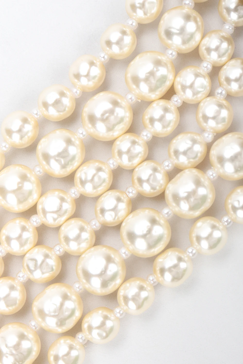 Pearl Flower Choker Necklace - Image 7
