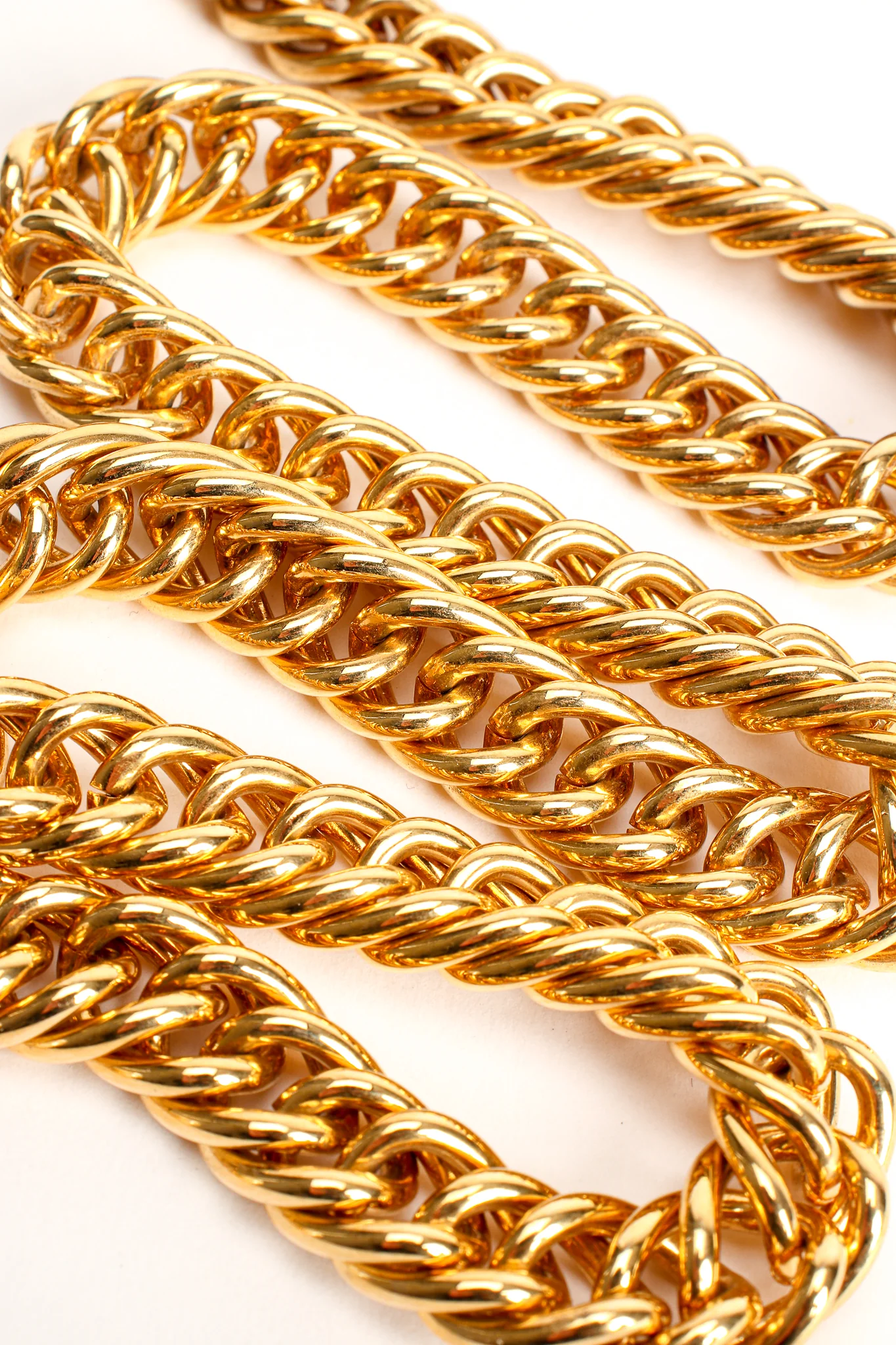Draped Pearl Fringe Chain Belt - Image 7