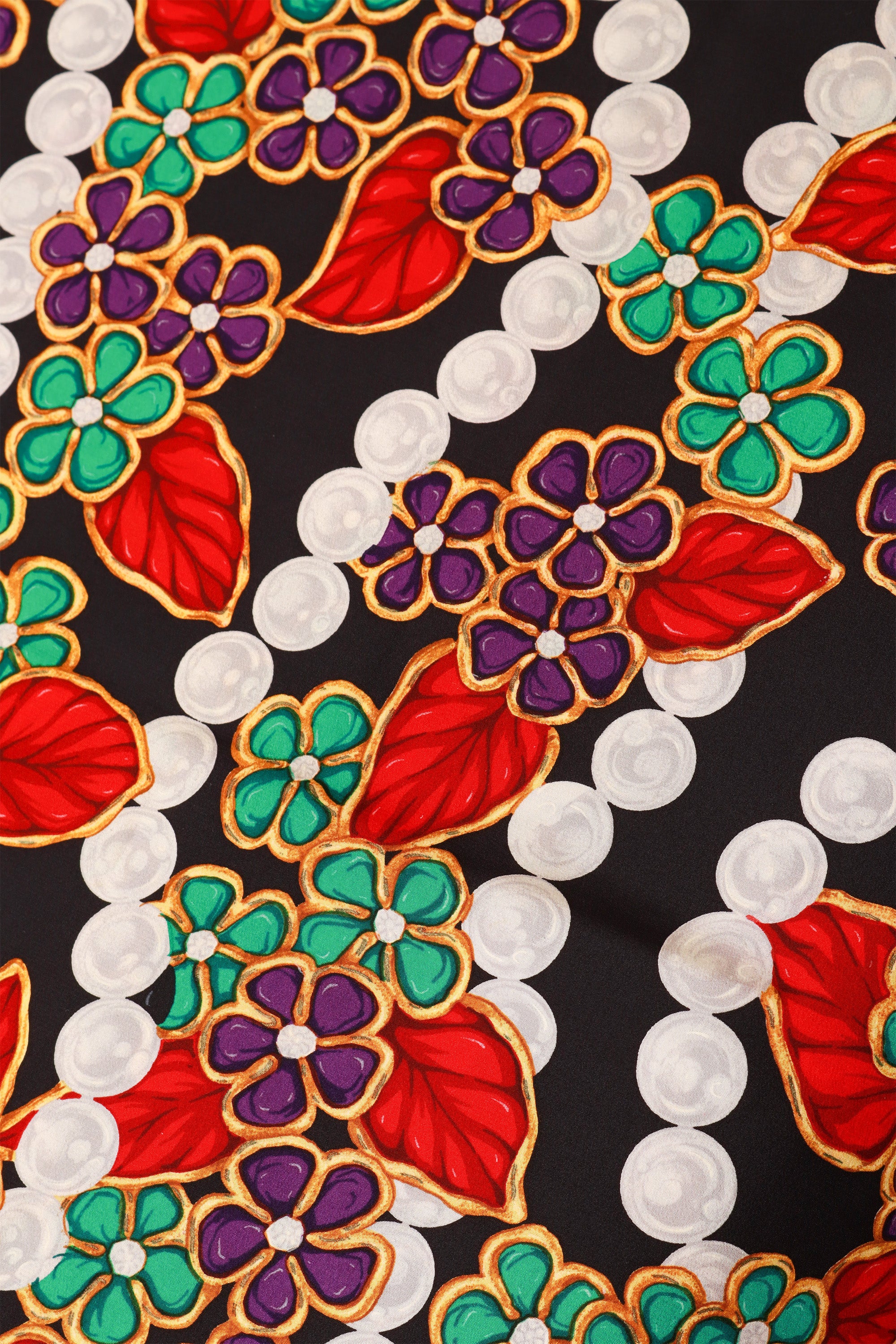 Pearl Holly Large Silk Scarf - Image 3