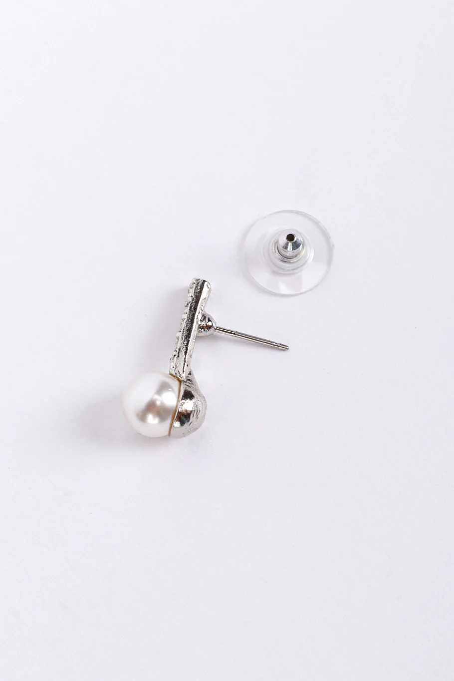Pearl Rhinestone Ear Cuff & Earring Set - Image 5