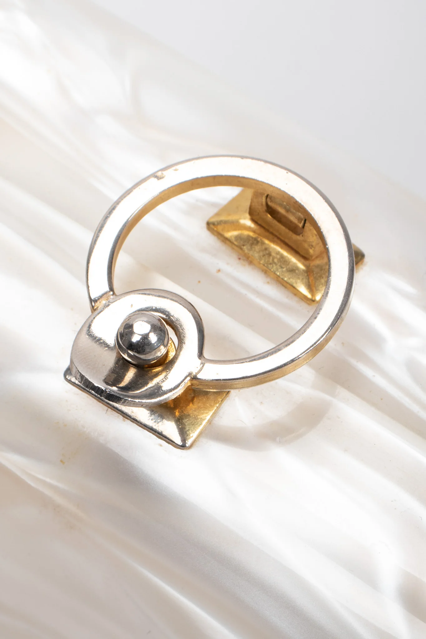 Pearl Swirl Lucite Box Bag - Image 7