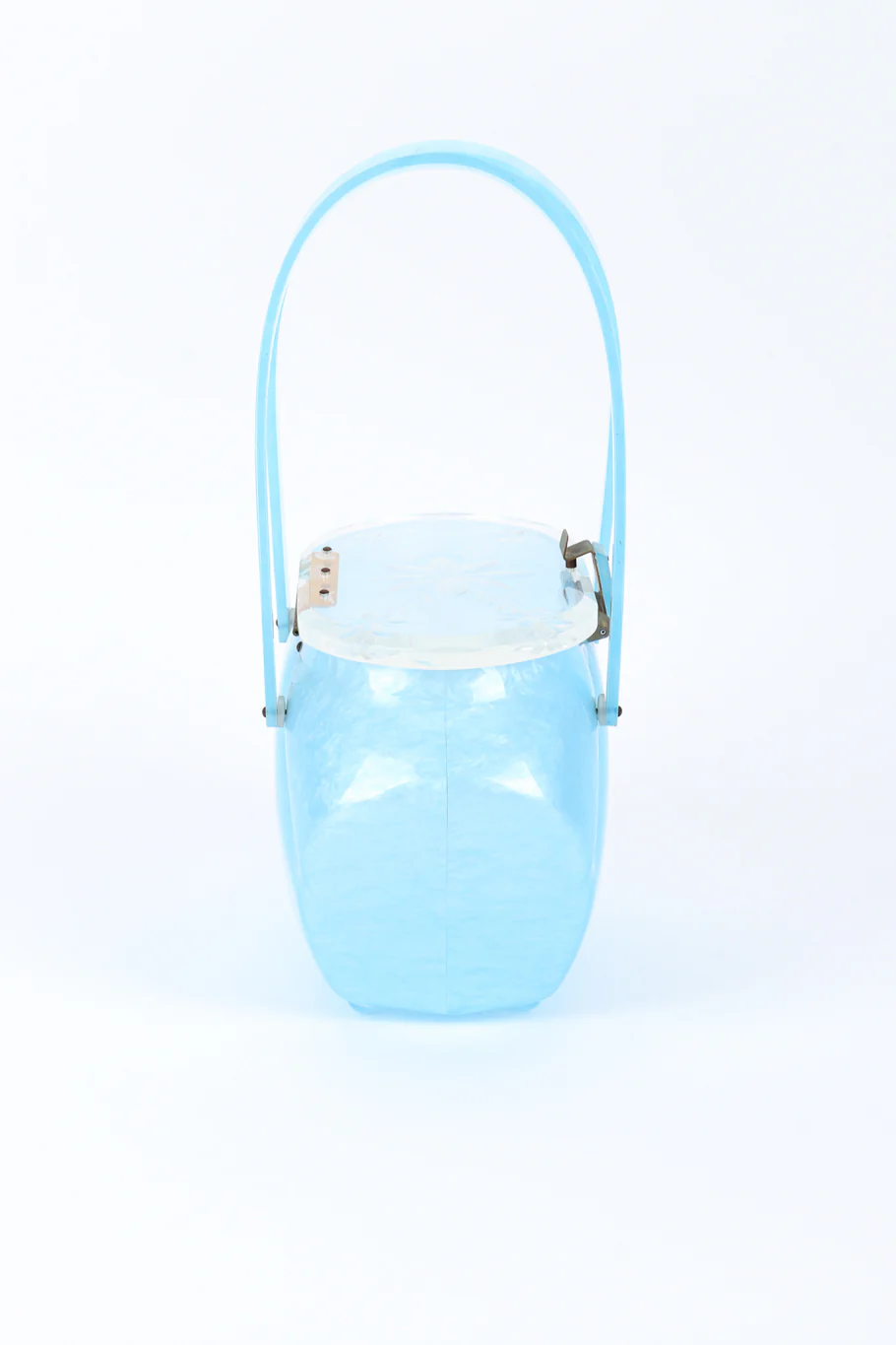 Pearlescent Lucite Box Bag - Image 2