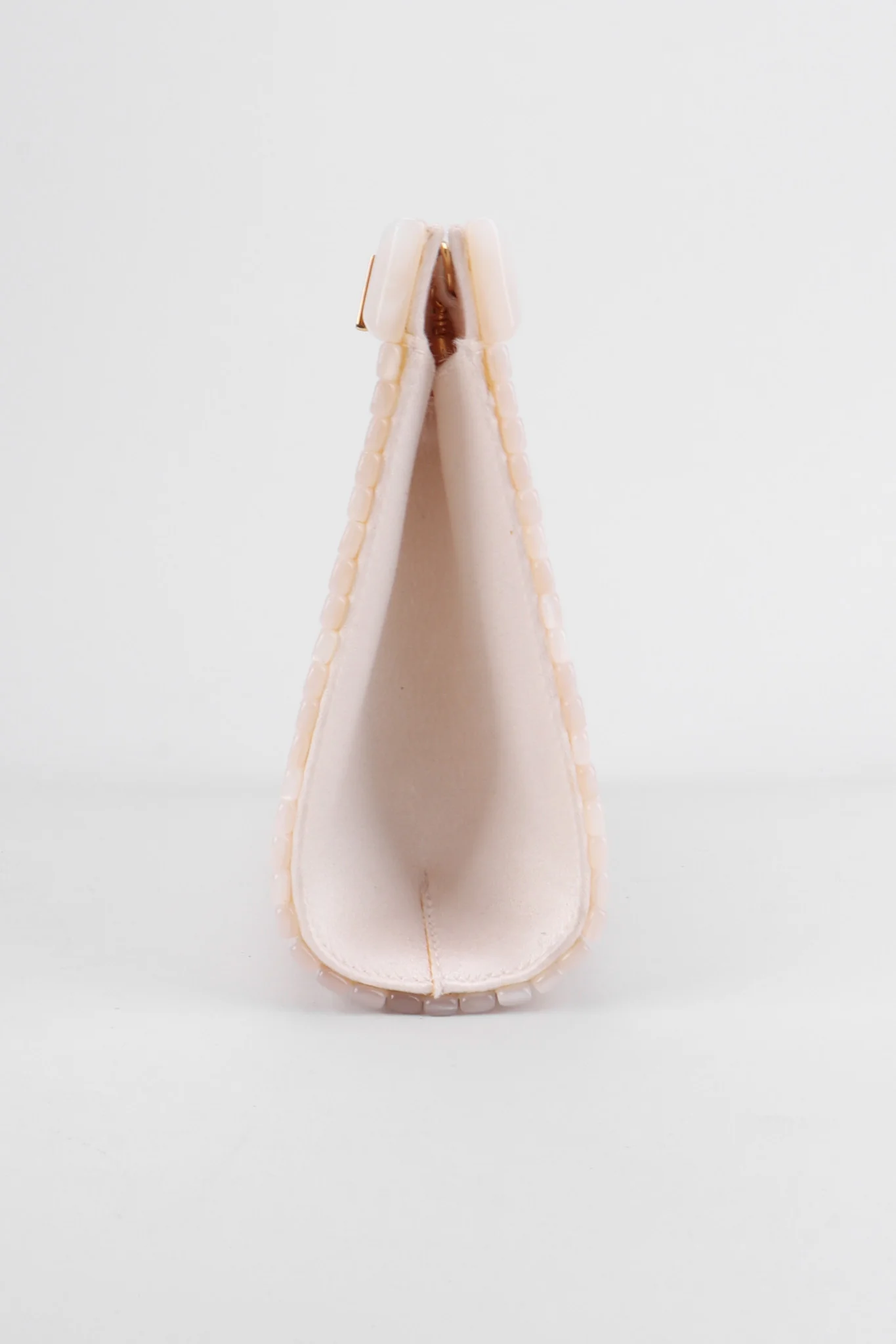 Pearlized Lucite Clutch - Image 4