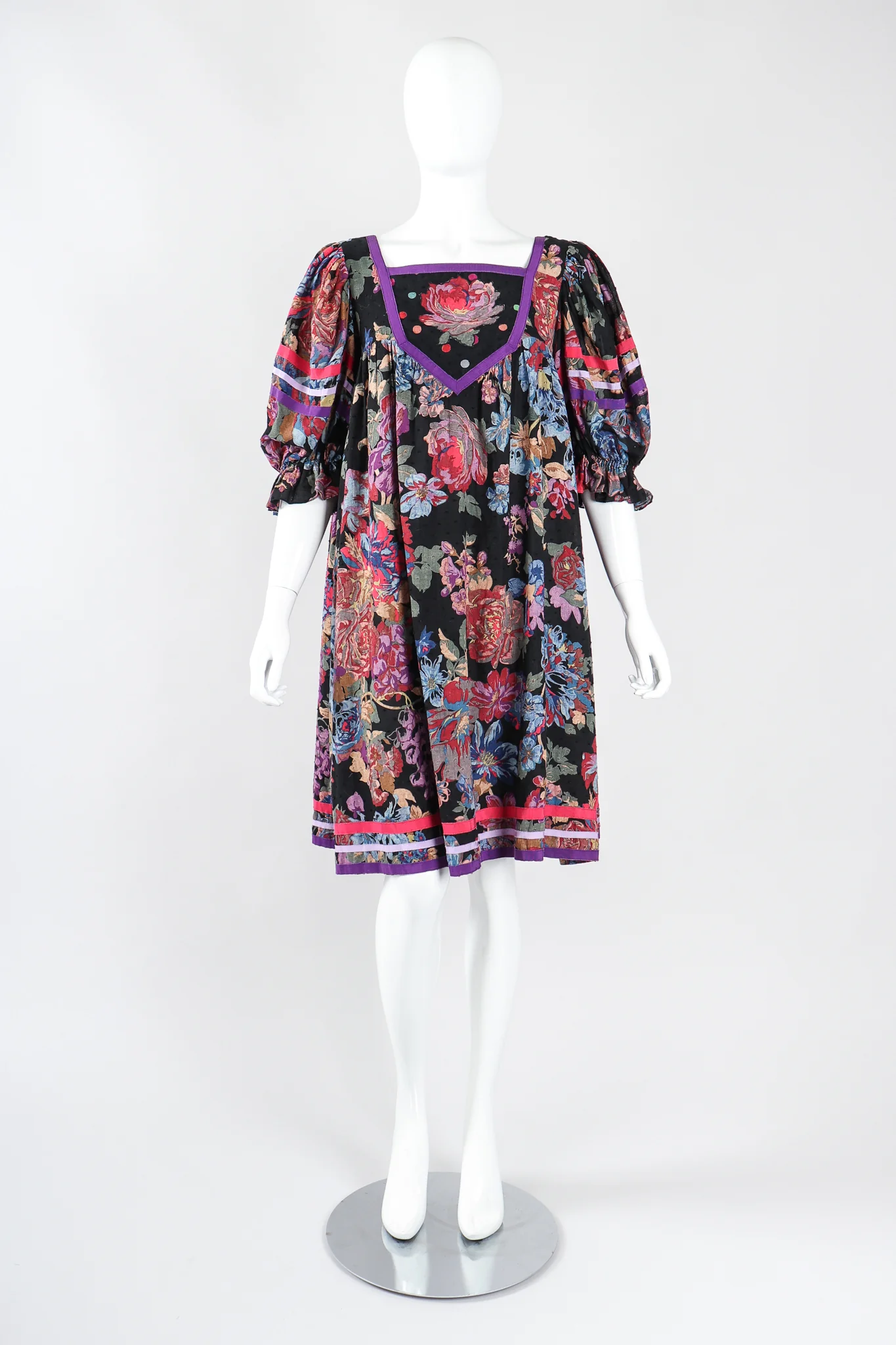 Peasant Babydoll Dress - Image 3