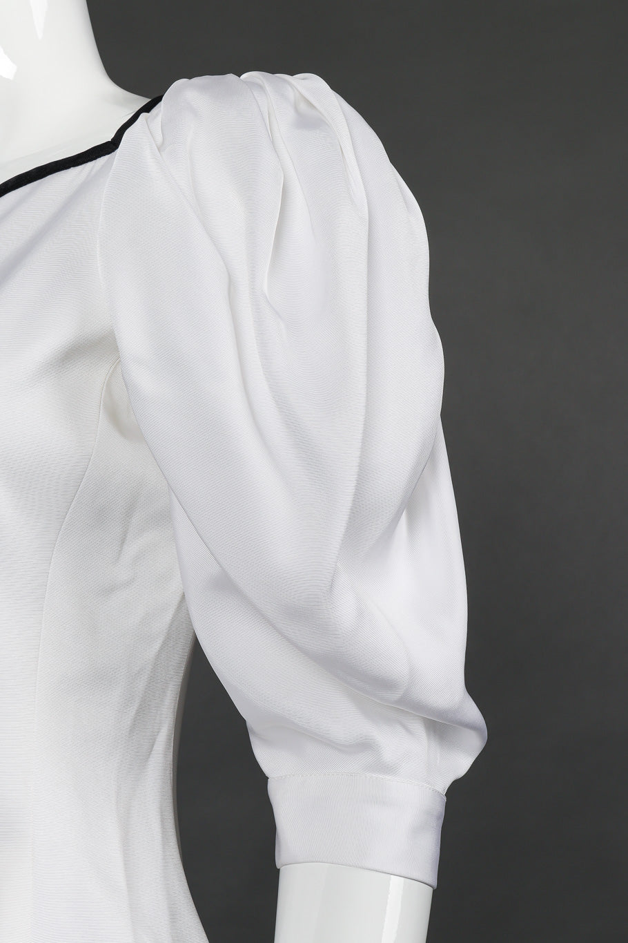 Balloon Sleeve Peplum Top - Image 5